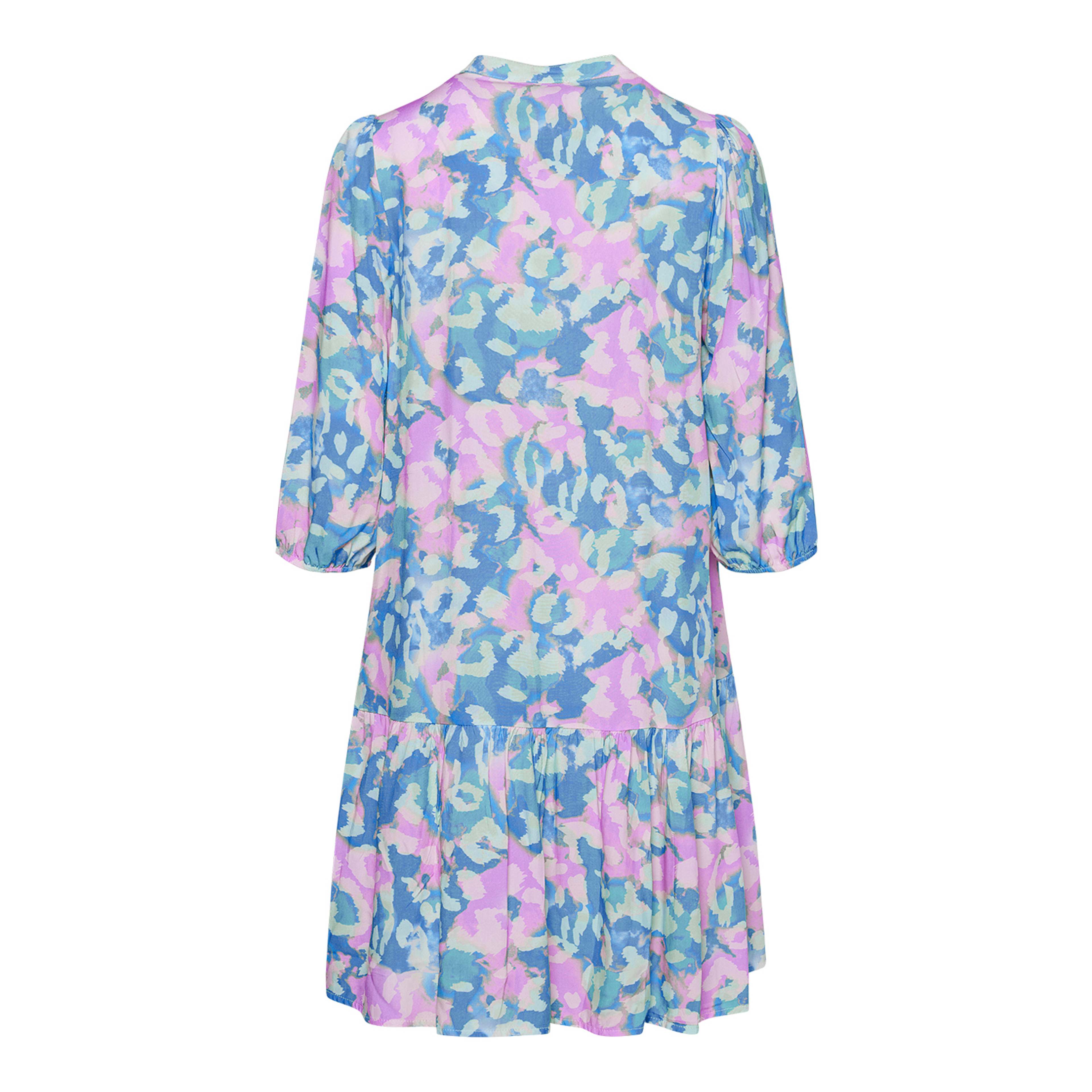 Imogene Sh. Dress - Lightblue/pink