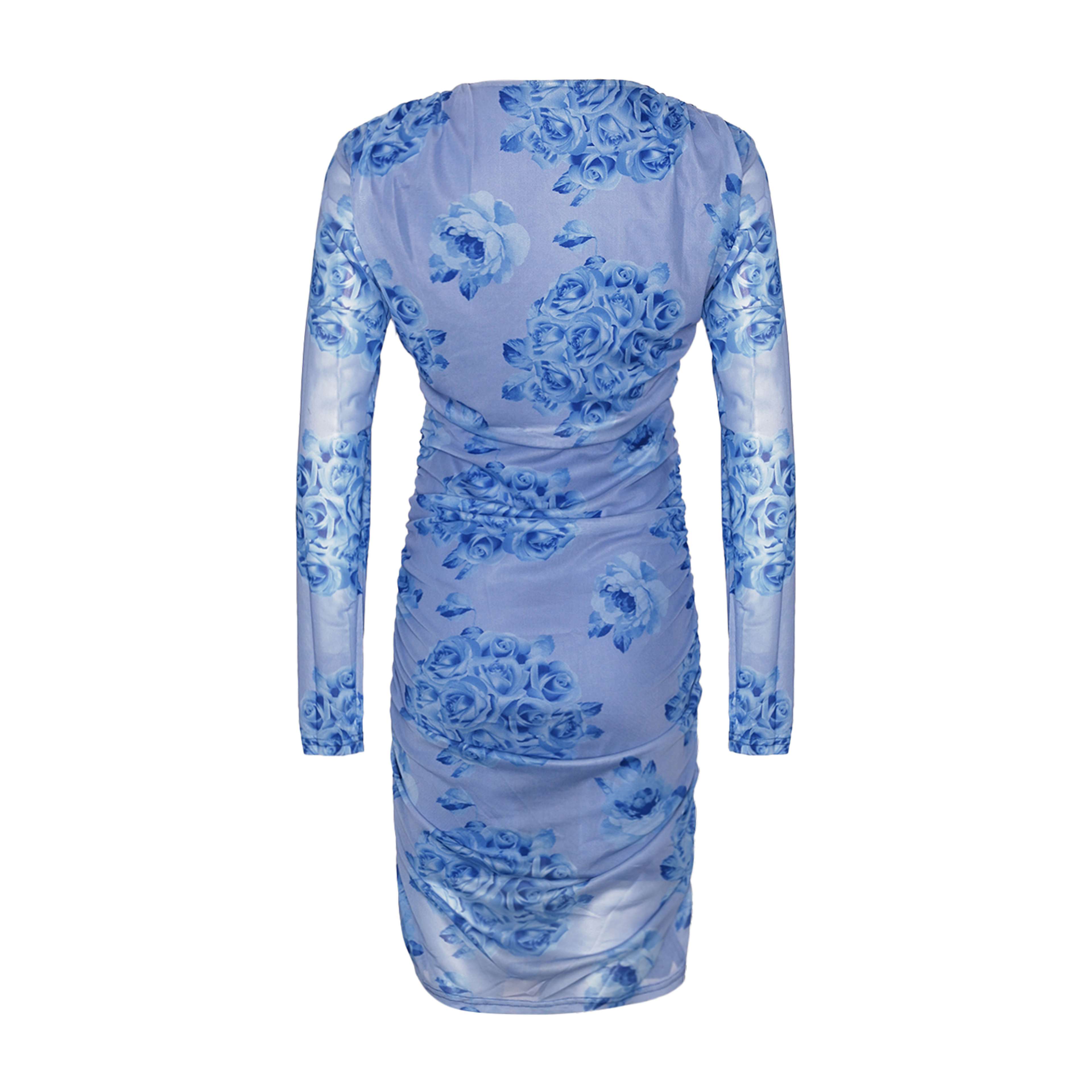 Kylo Dress - Tobi Blue Print