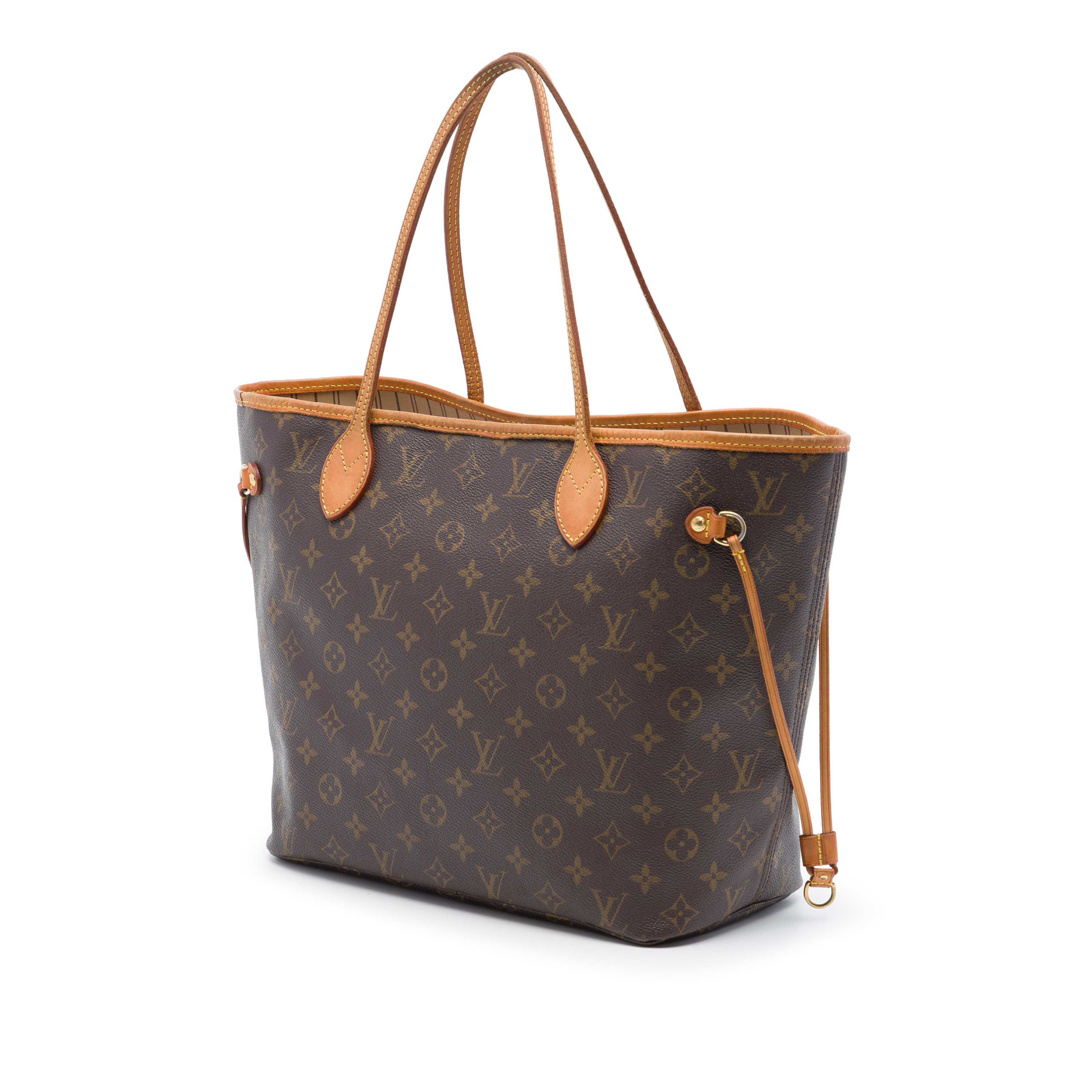Louis Vuitton Monogram Neverfull Mm, från Luxclusif, i färgen brun. Klicka för att öppna bilden i stort format