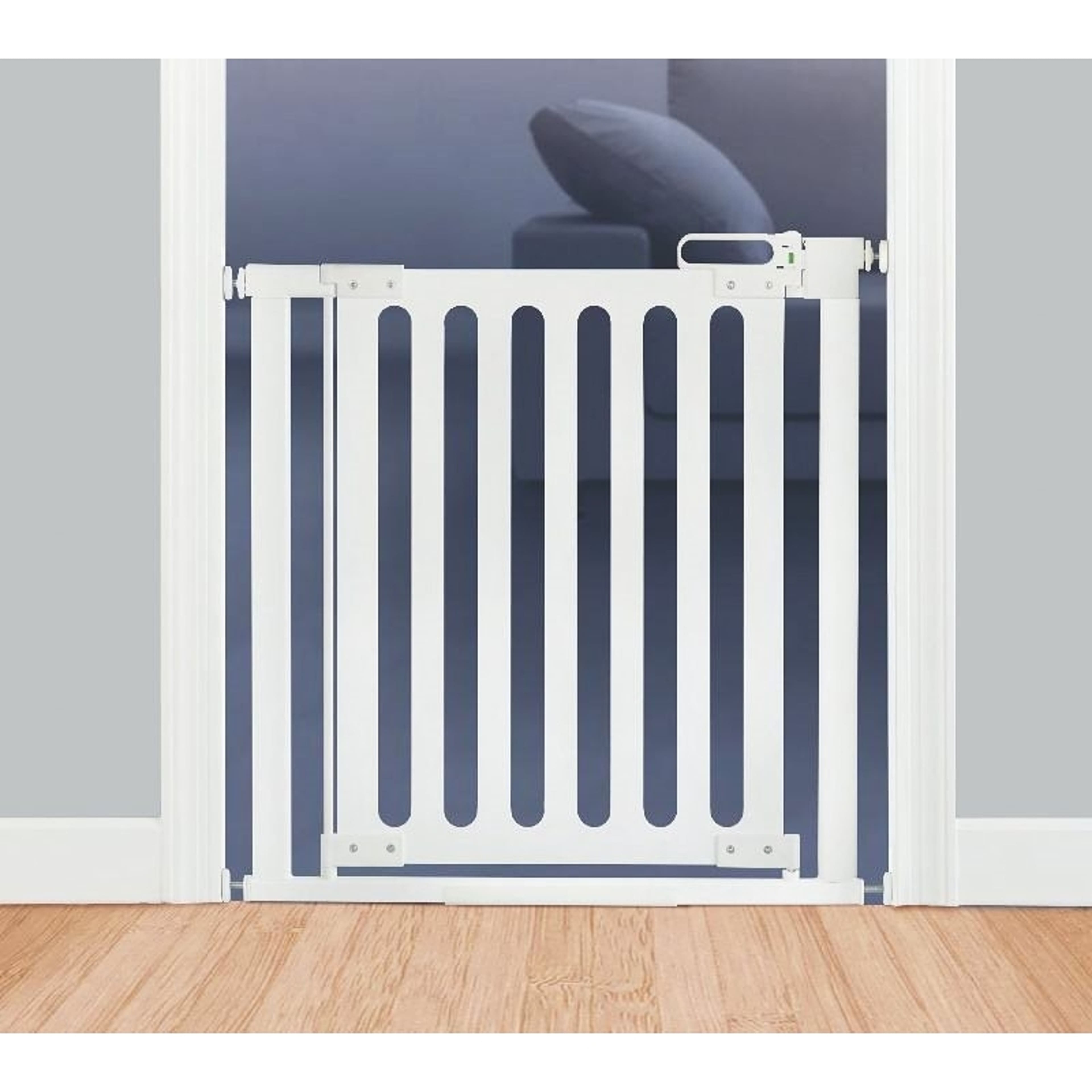 Spänngrind Safetygate Leon, Homesafety Trä, 76-96 Cm