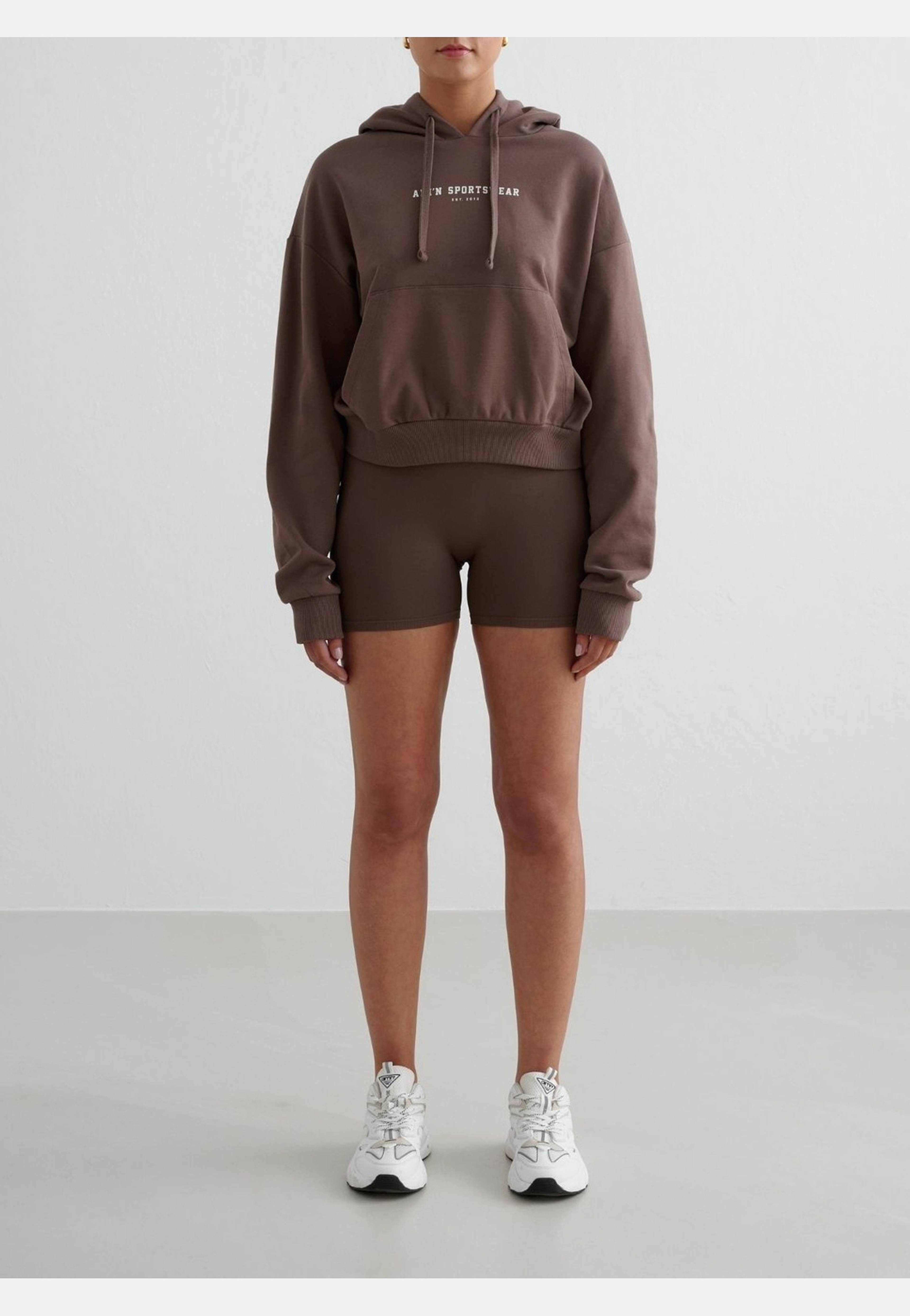 Macchiato Varsity Chunky Terry Hood