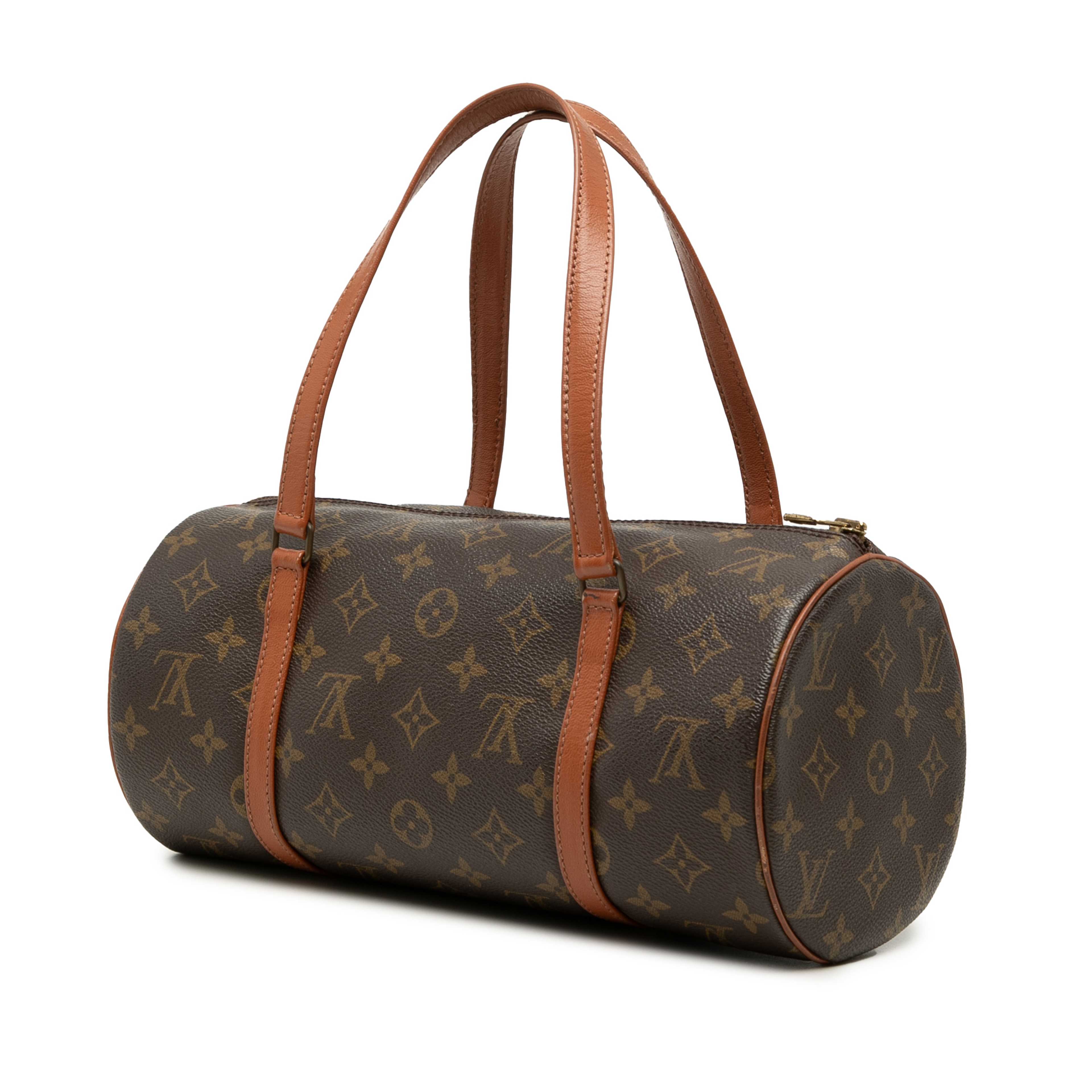 Louis Vuitton Monogram Papillon 30, från Luxclusif, i färgen brun. Klicka för att öppna bilden i stort format