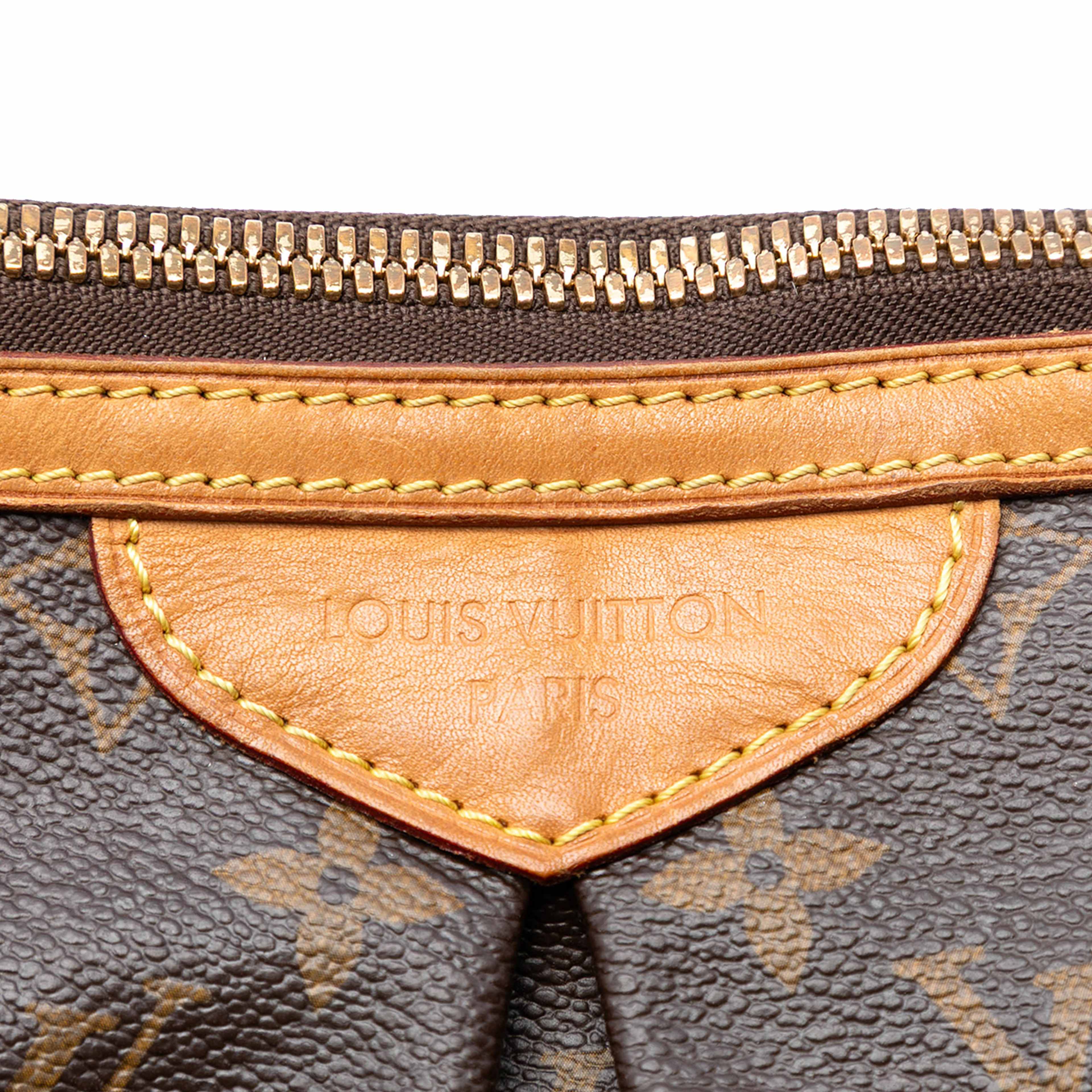 Louis Vuitton Monogram Palermo Gm, från Luxclusif, i färgen brown. Klicka för att öppna bilden i stort format