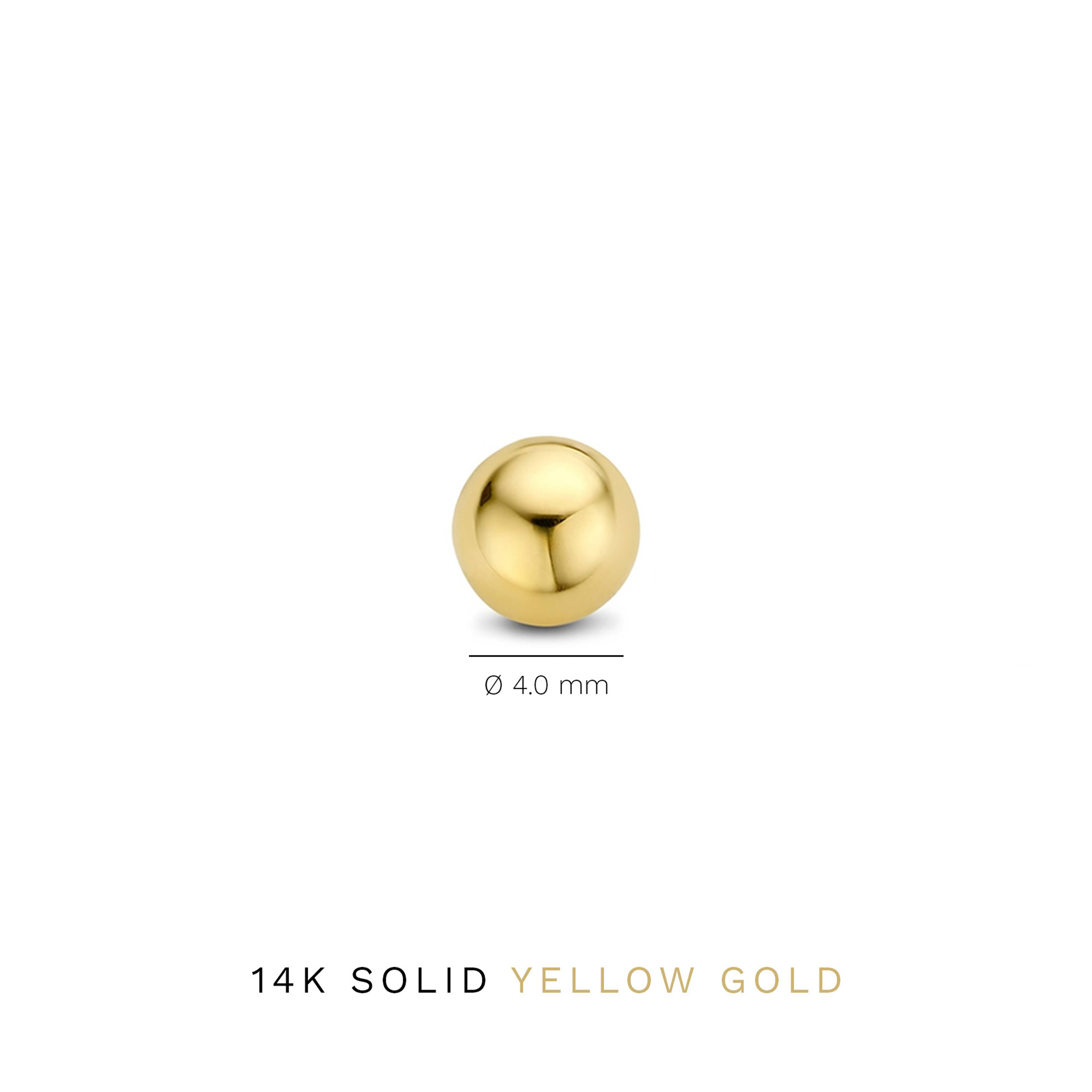 Isabel Bernard 14 Karat Gold Ear Stud, från Isabel Bernard.