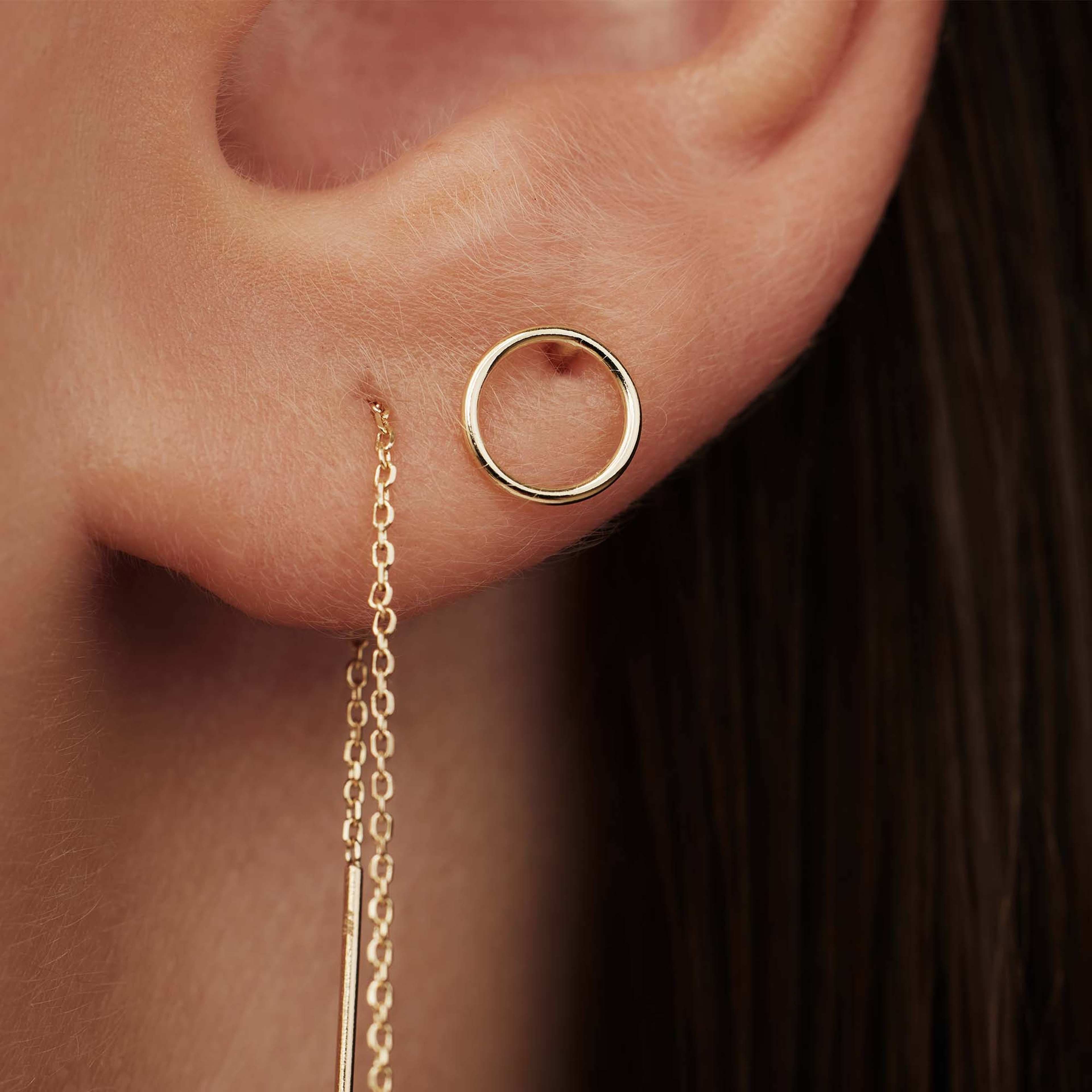 Isabel Bernard 14 Karat Gold Ear Stud
