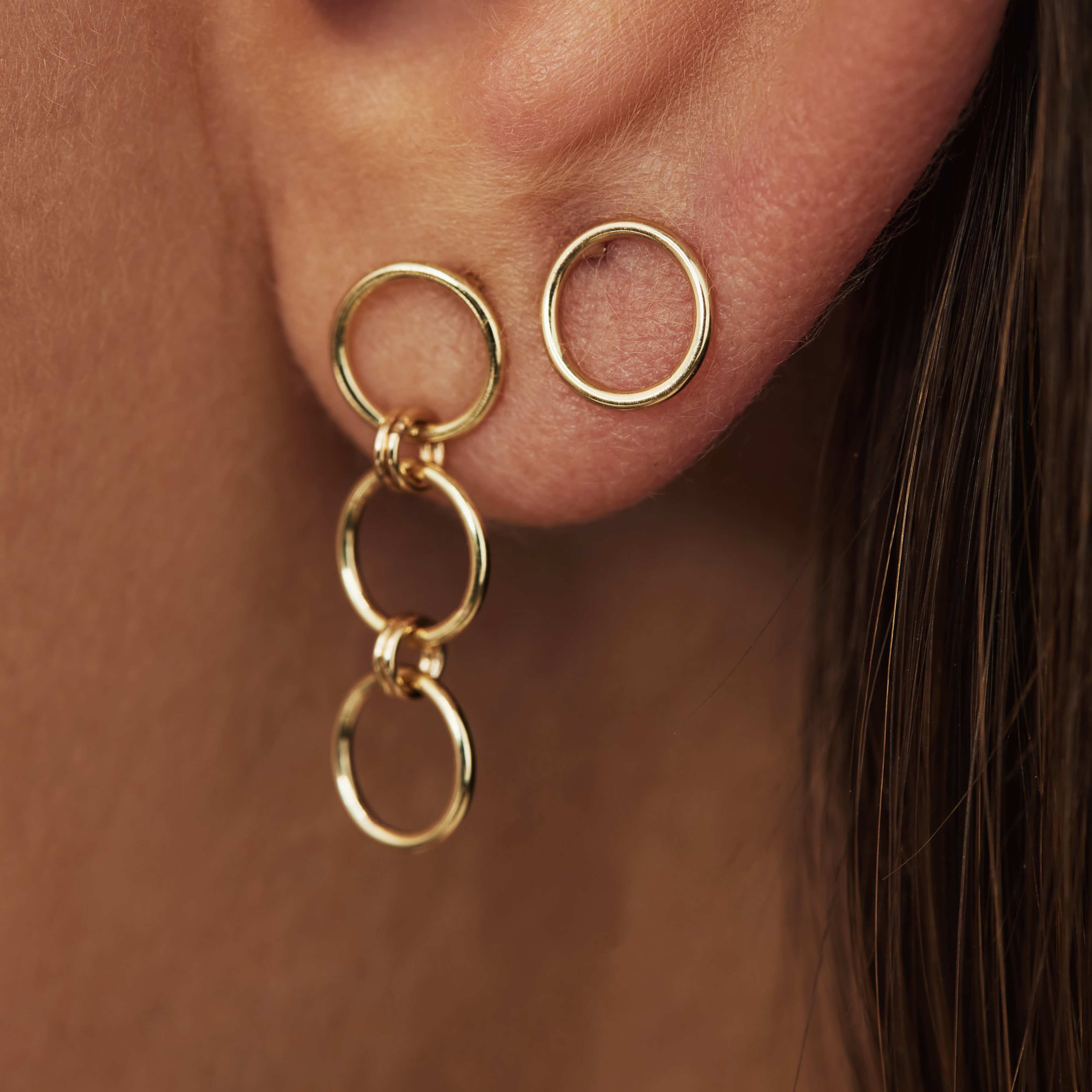 Isabel Bernard 14 Karat Gold Ear Stud