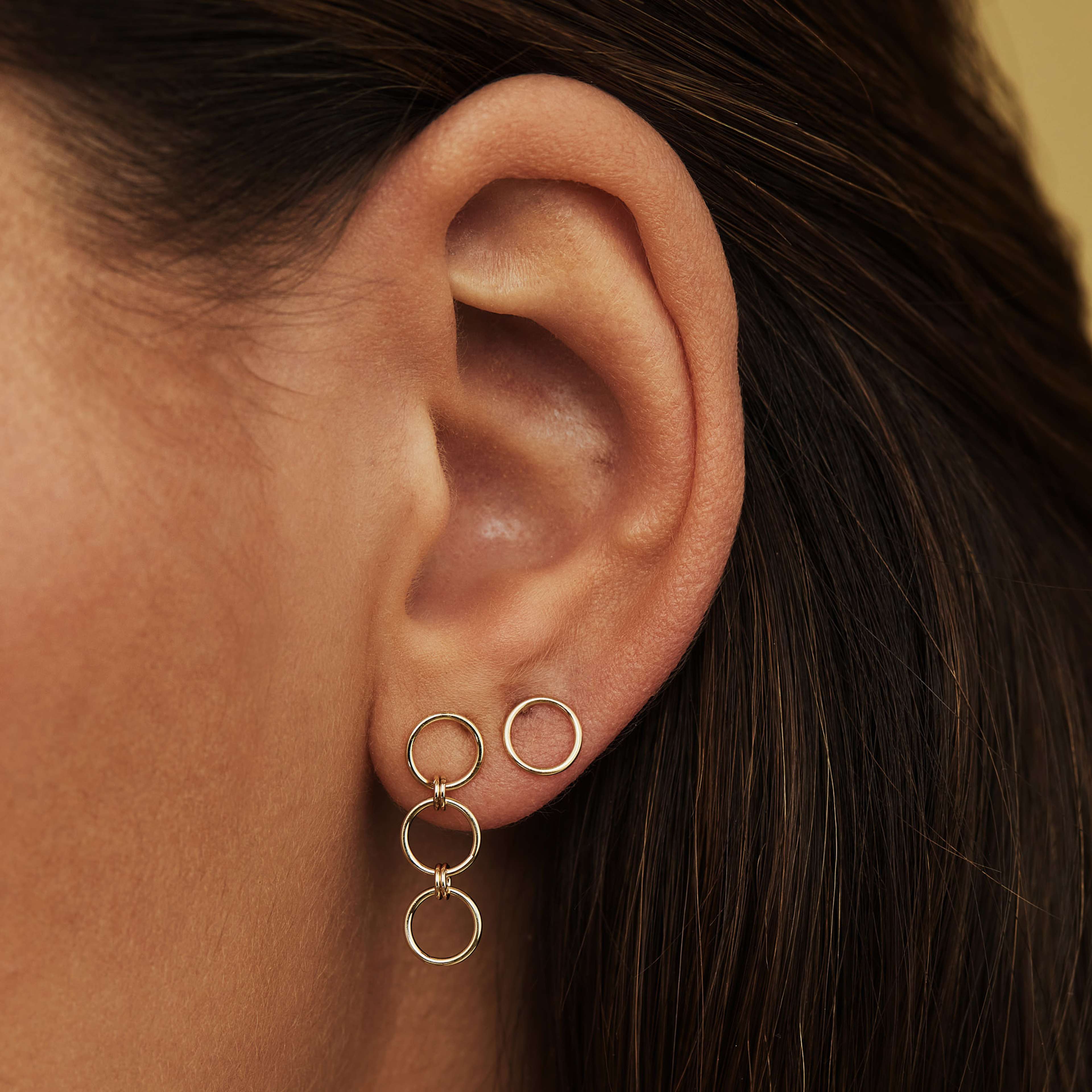 Isabel Bernard 14 Karat Gold Ear Stud