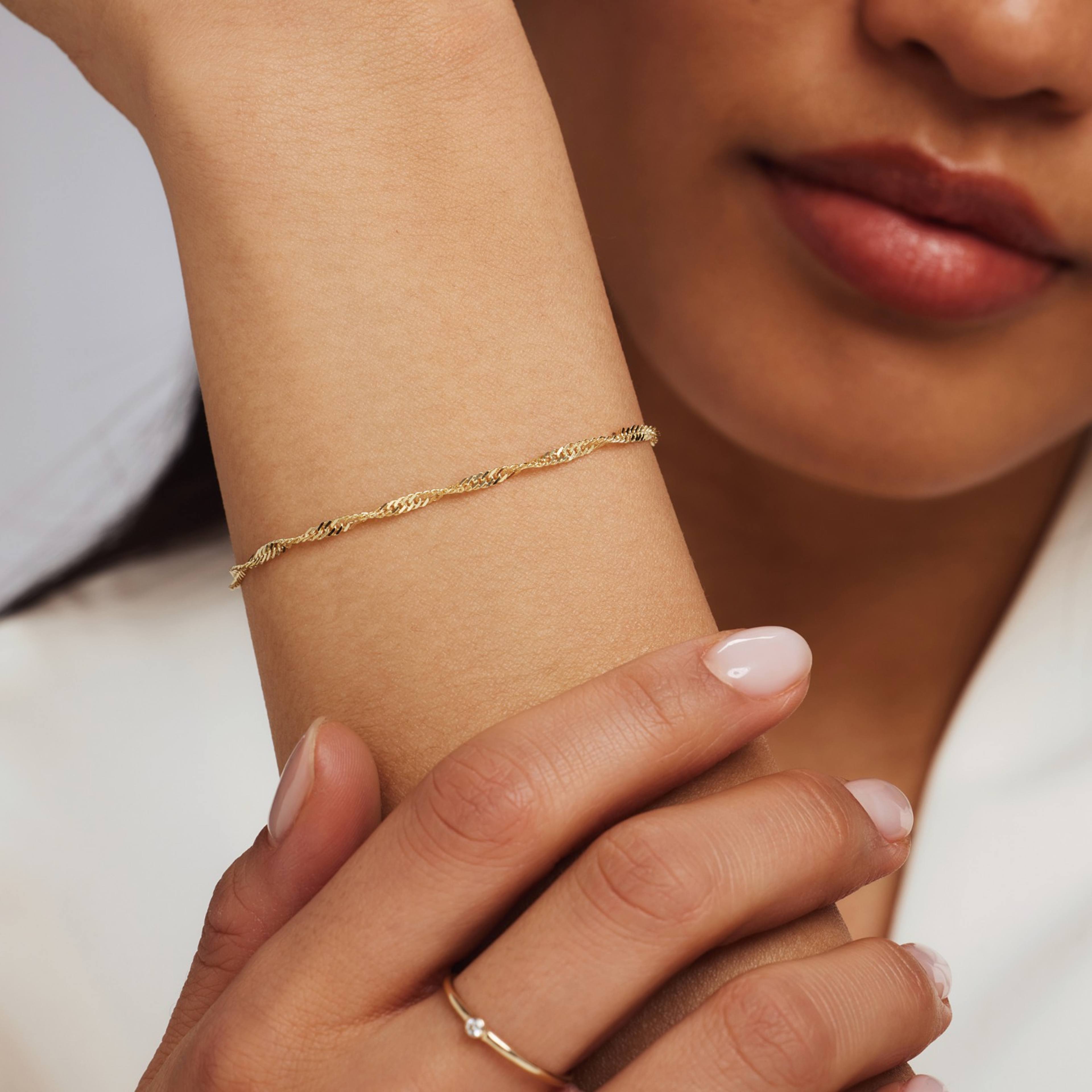 Rivoli 14 Karat Guld Armband