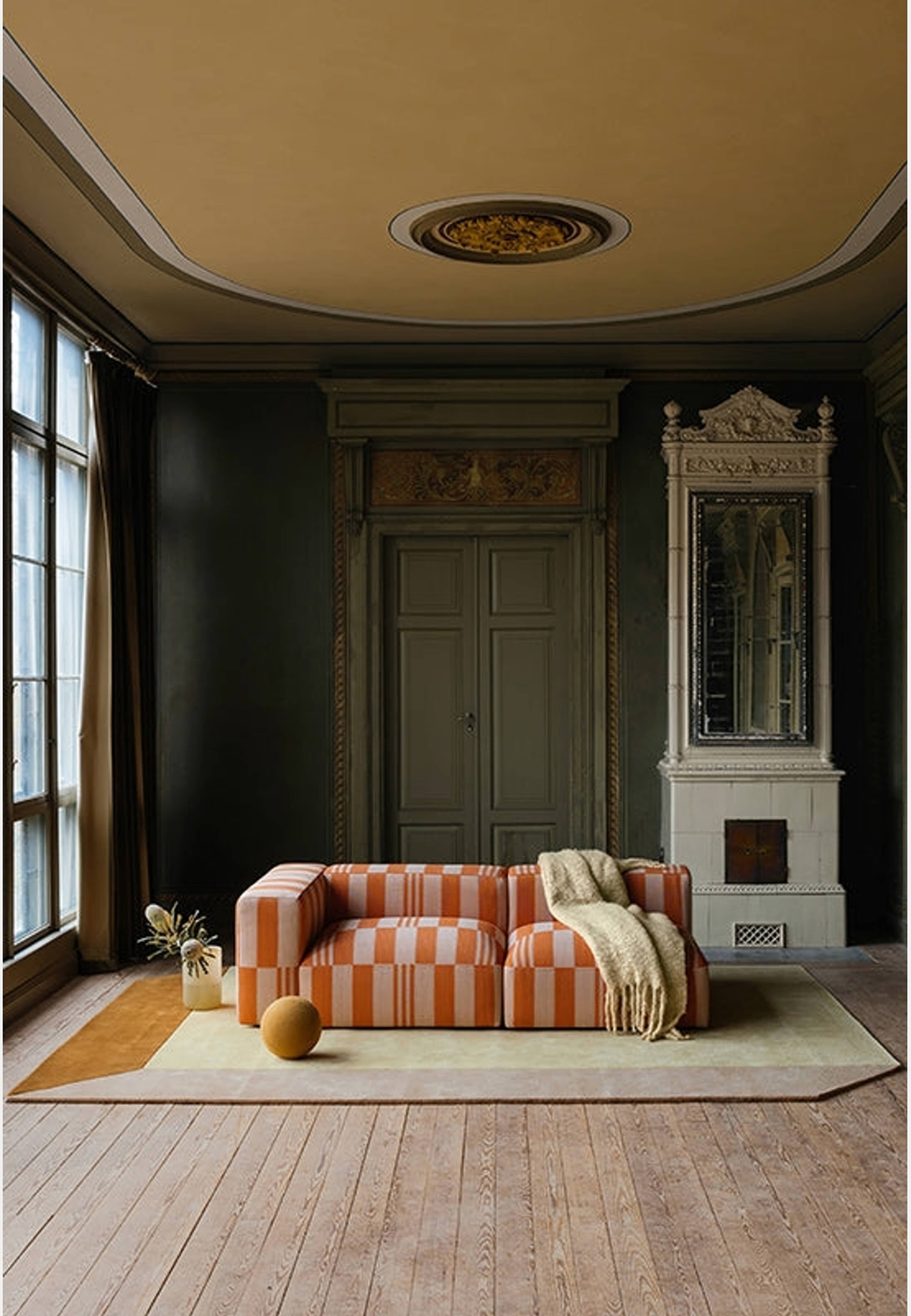 Teklan Box Ullmatta Yellows, från Layered, i färgen yellows. Klicka för att öppna bilden i stort format