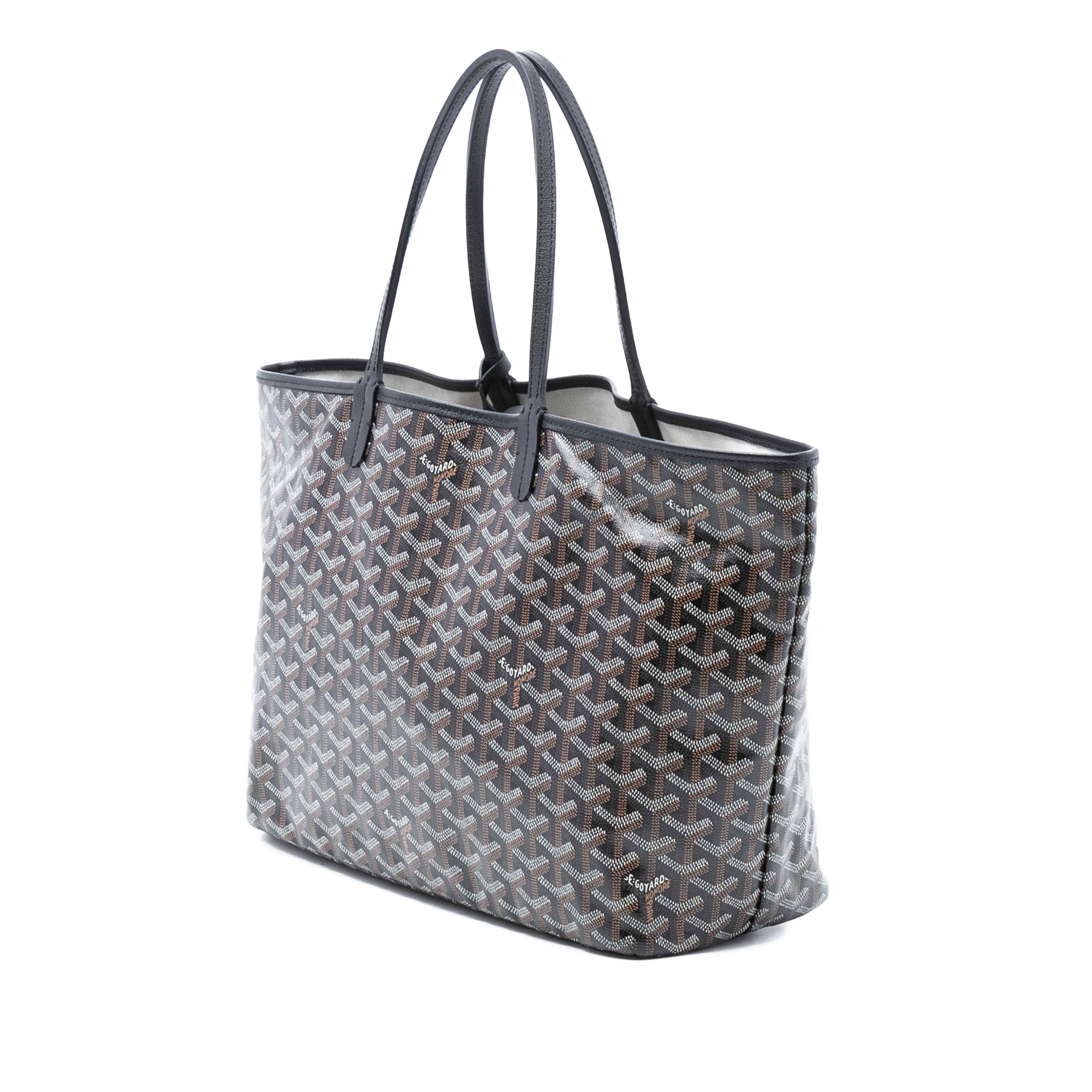 Goyard Goyardine Saint Louis Pm, från Luxclusif, i färgen black. Klicka för att öppna bilden i stort format