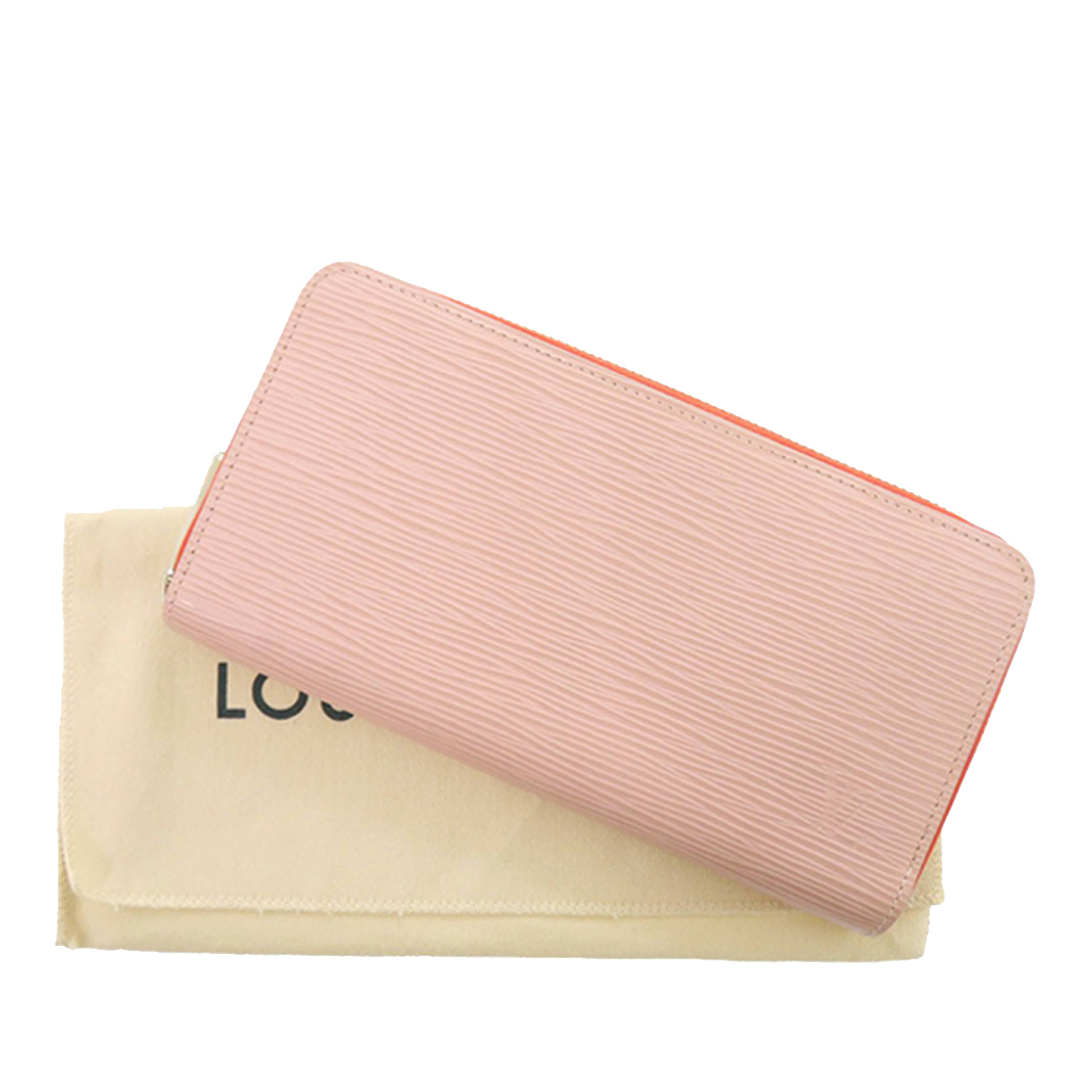 Louis Vuitton Epi Zippy Long Wallet, från Luxclusif, i färgen rosa. Klicka för att öppna bilden i stort format