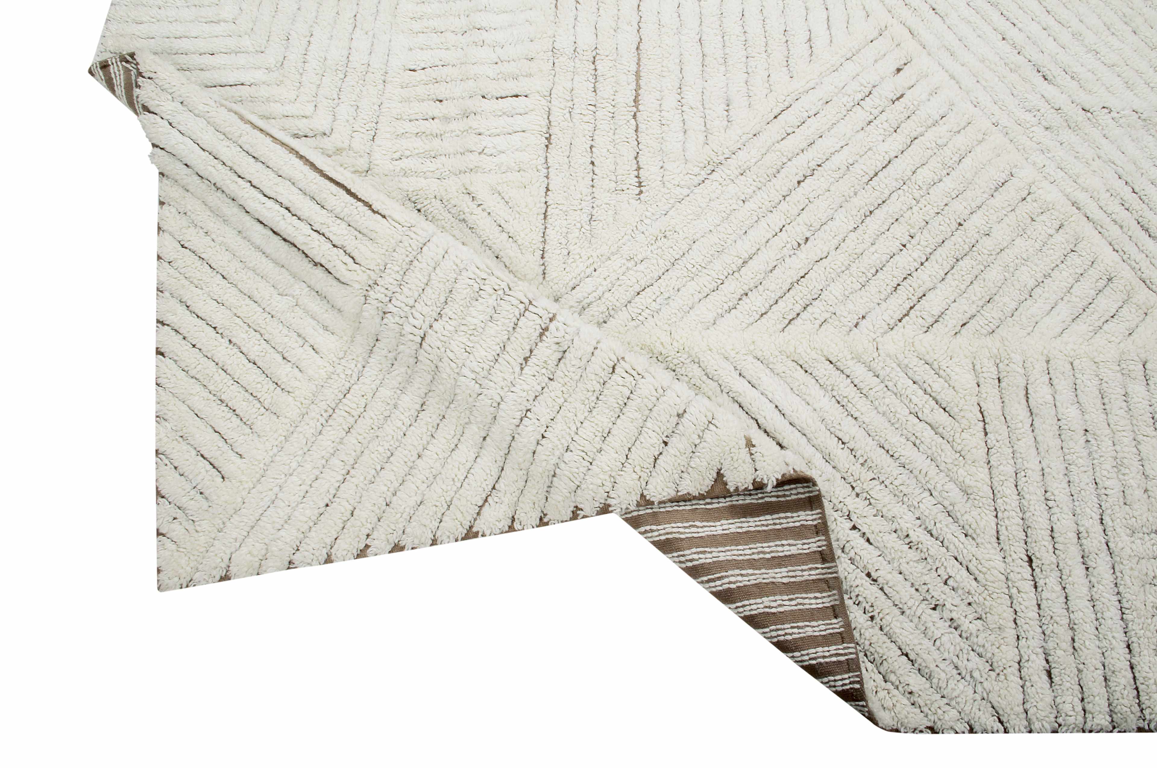 Tvättbar Ullmatta Woolable Fields L