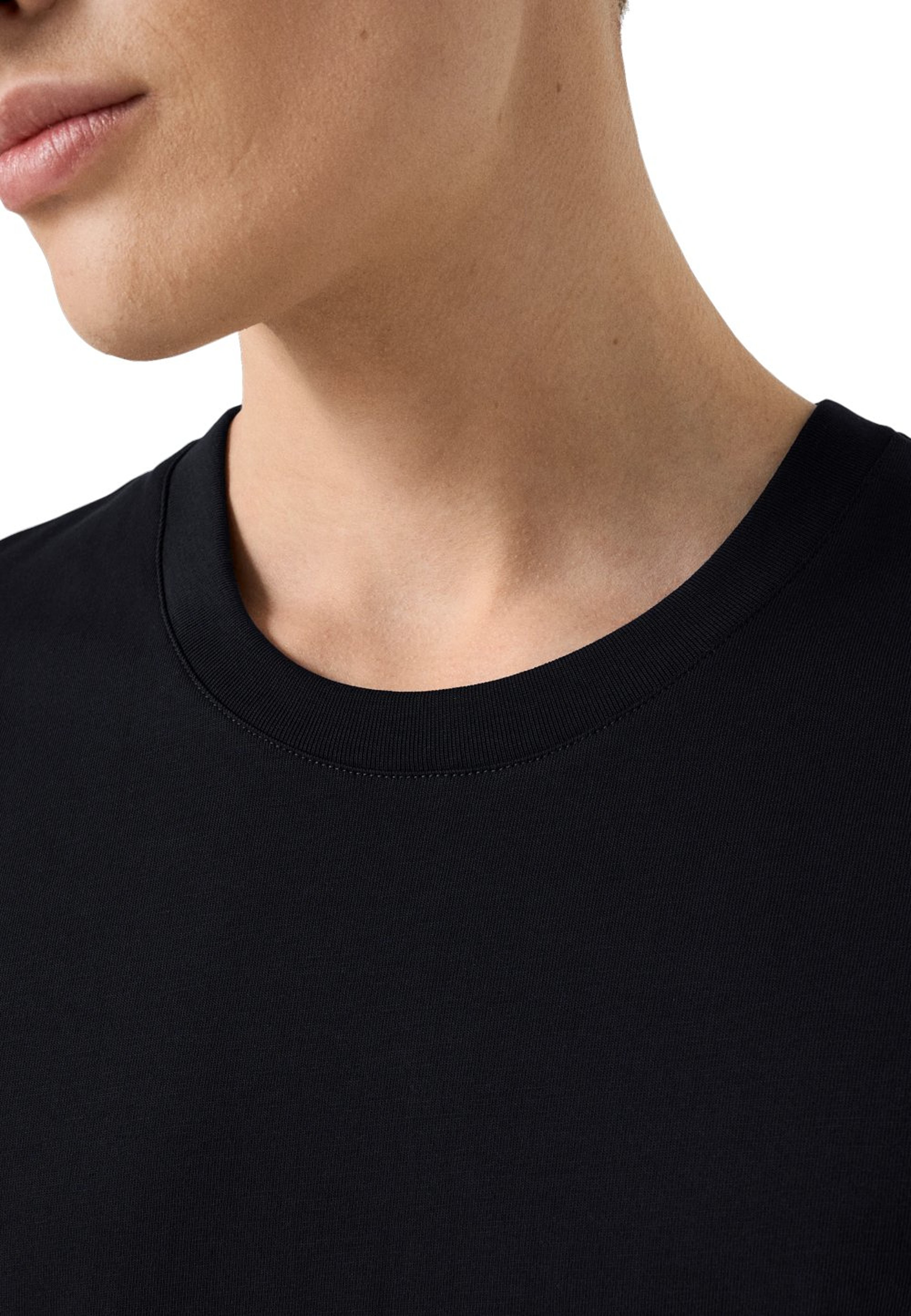 T-shirt I Single Jersey Supima-bomull, från Eton, i färgen navy blue. Klicka för att öppna bilden i stort format