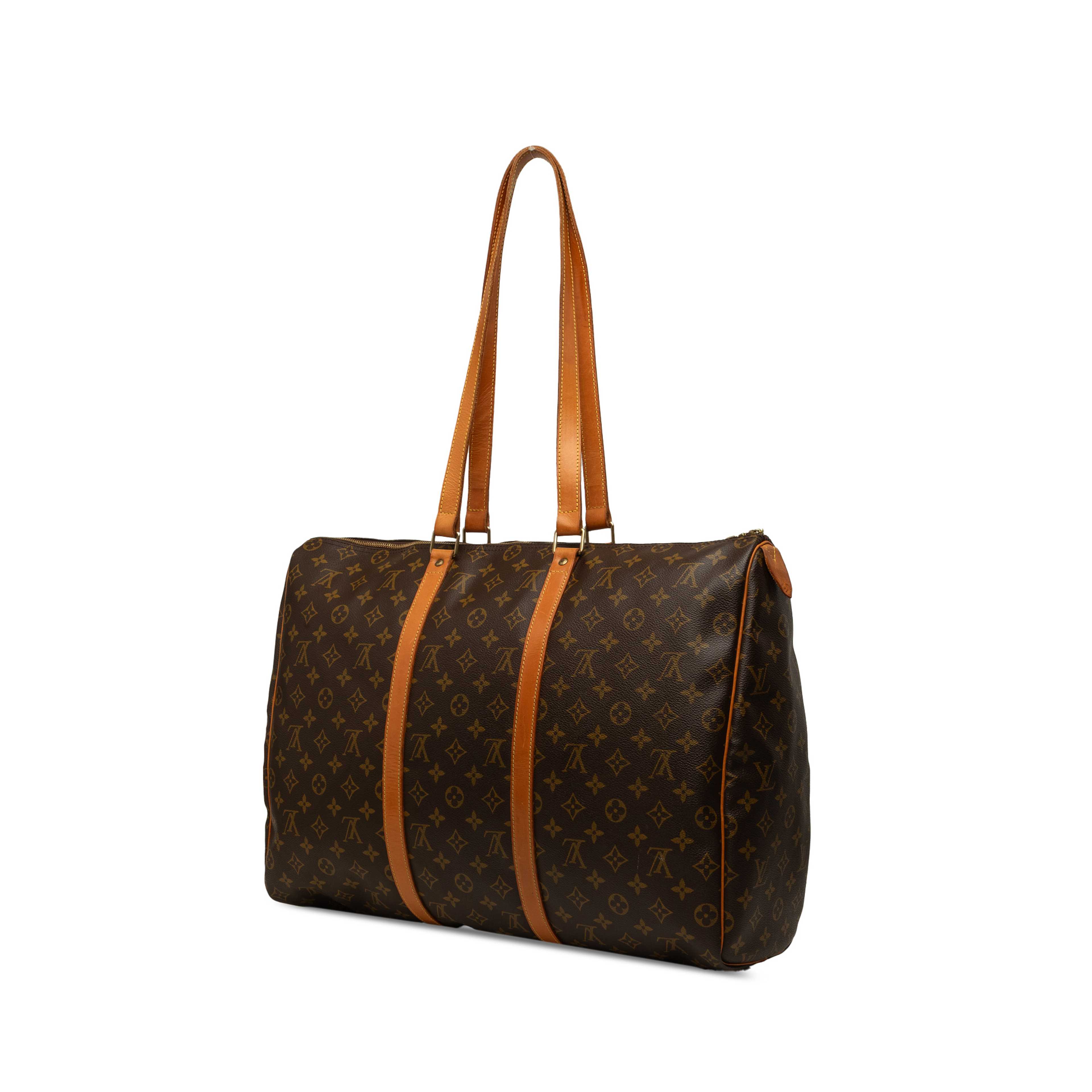 Louis Vuitton Monogram Sac Flanerie 50, från Luxclusif, i färgen brun. Klicka för att öppna bilden i stort format