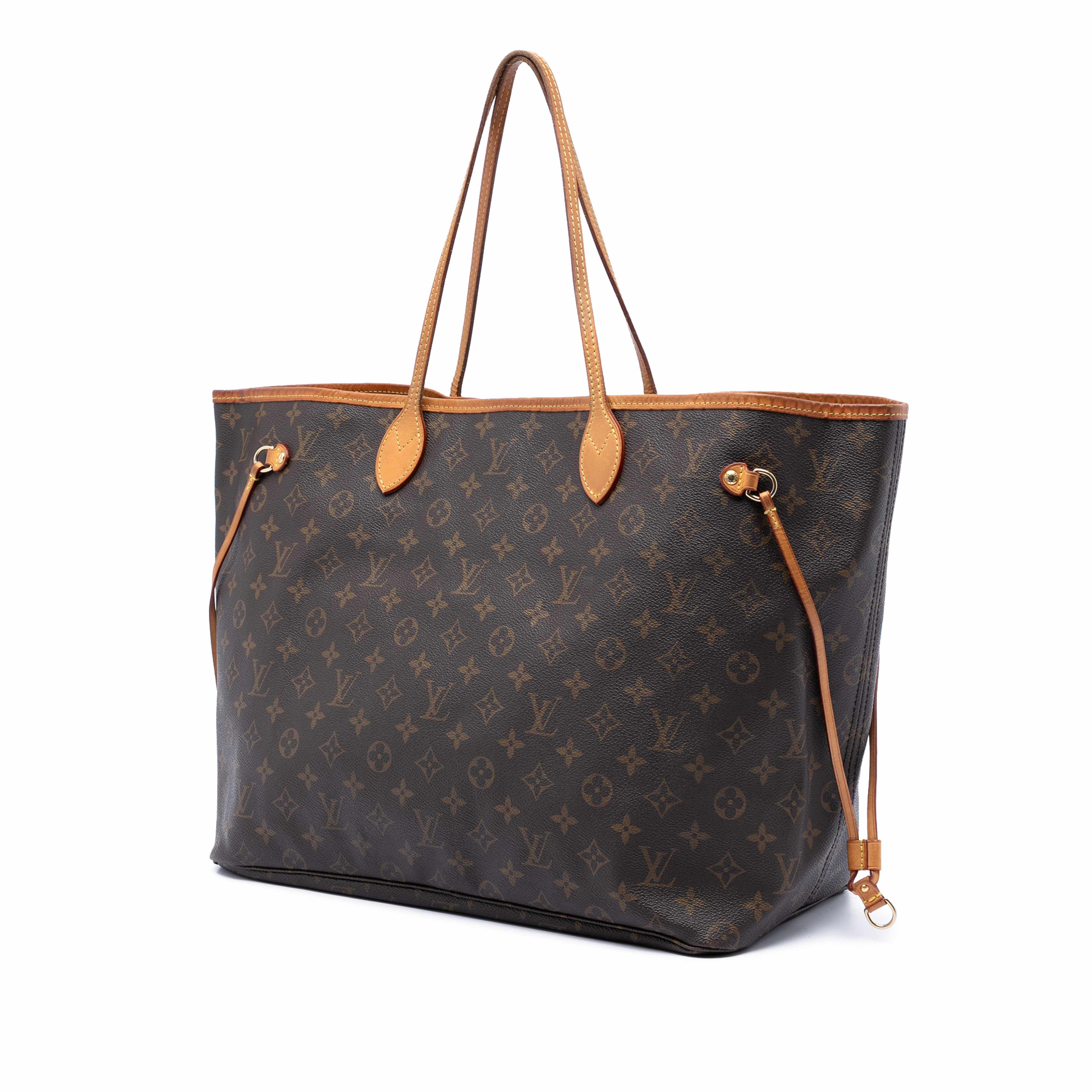 Louis Vuitton Monogram Neverfull Gm, från Luxclusif, i färgen brun. Klicka för att öppna bilden i stort format