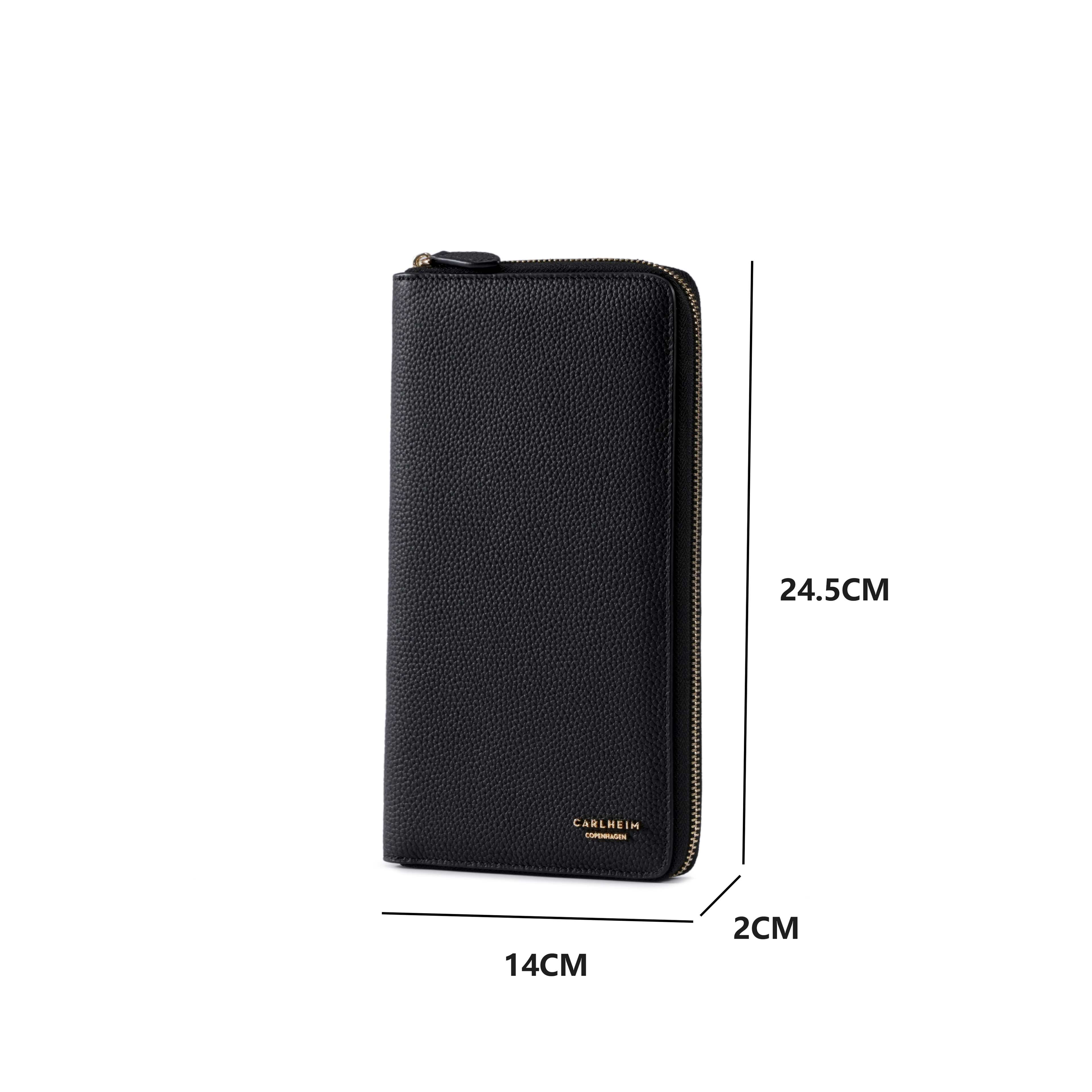 Atlas Reseorganisatör Läder, från Carlheim, i färgen svart. Klicka för att öppna bilden i stort format