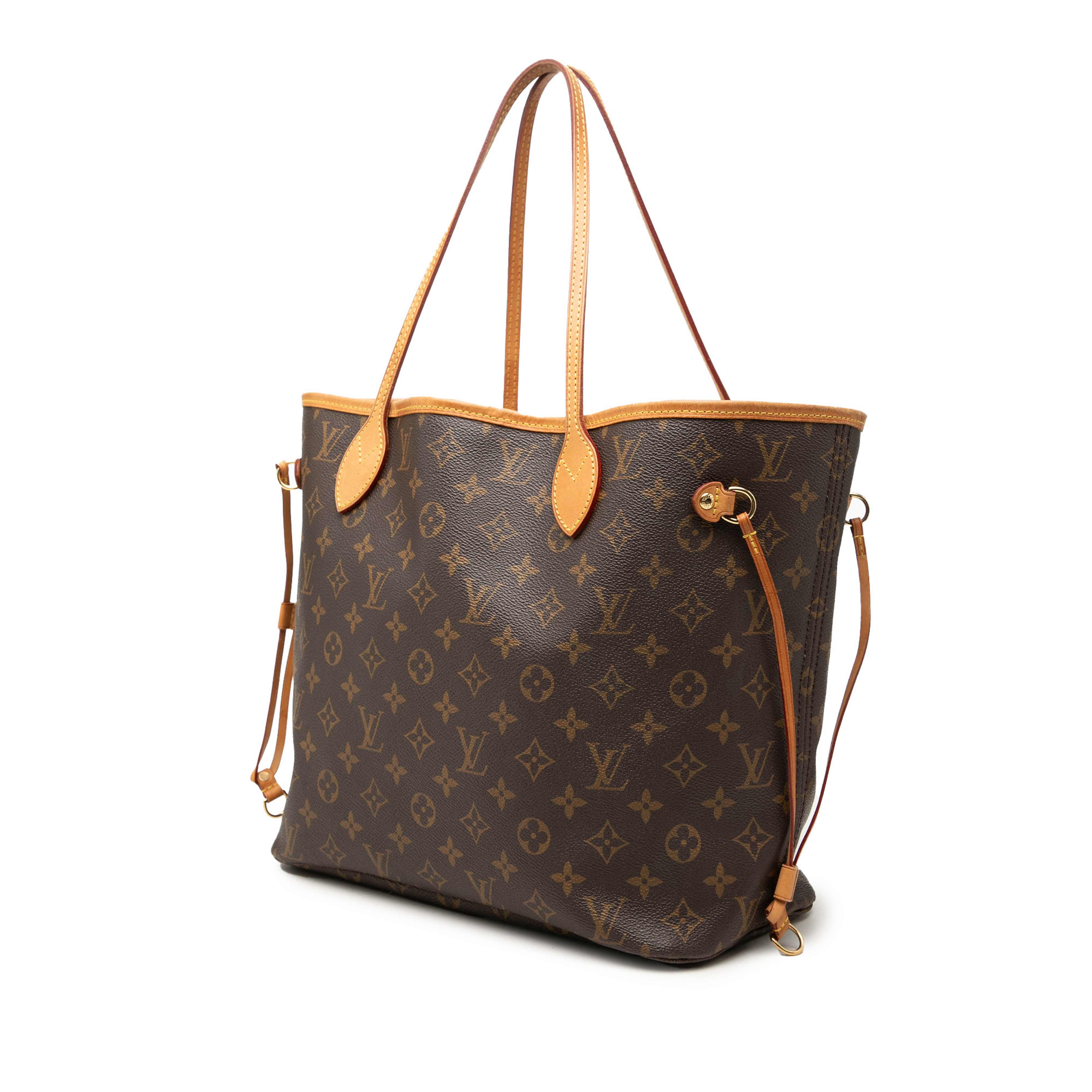 Louis Vuitton Monogram Neverfull Mm, från Luxclusif, i färgen brun. Klicka för att öppna bilden i stort format