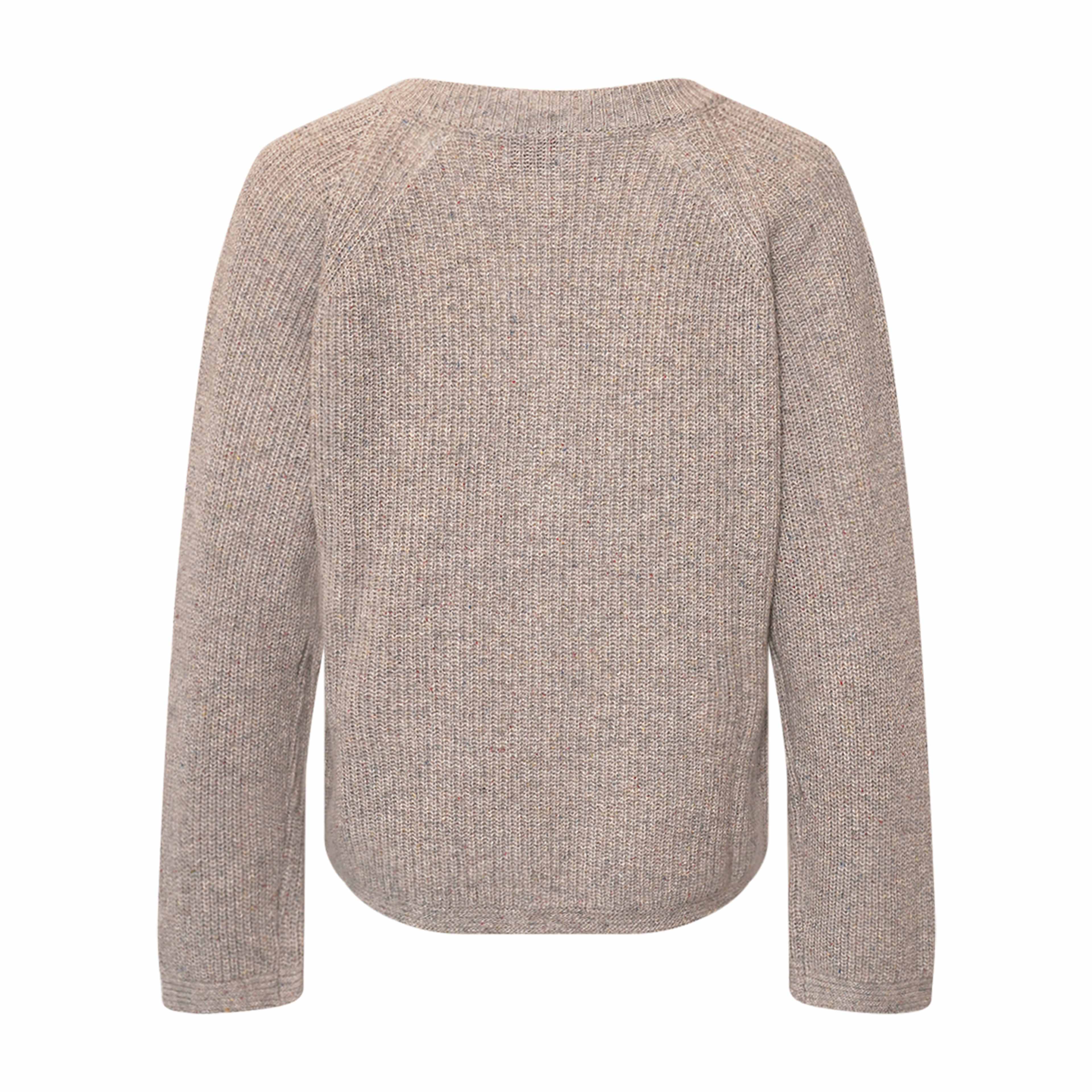 Fibi, Cardigan Knit - Light Grey