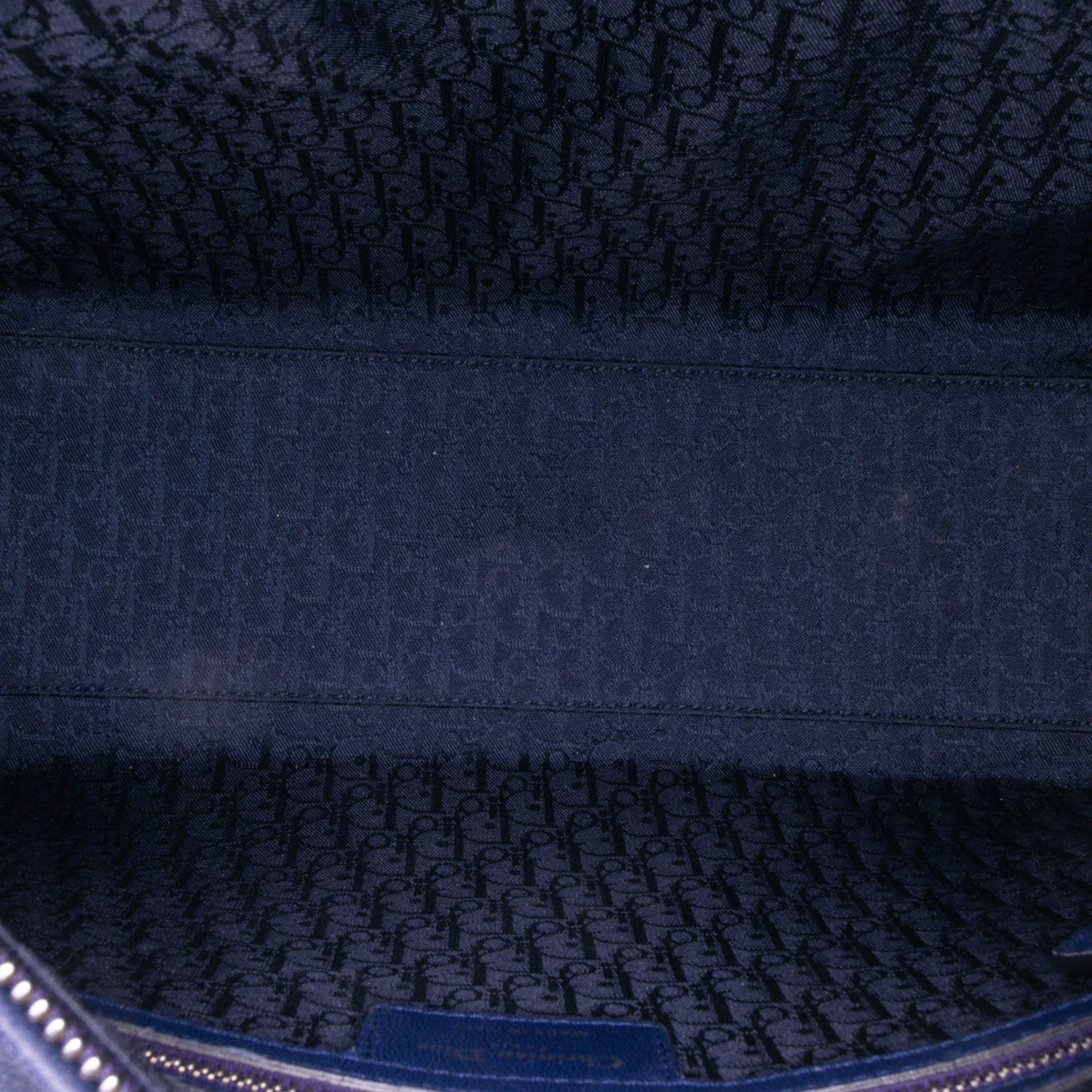 Dior Large Lambskin Cannage Lady Dior