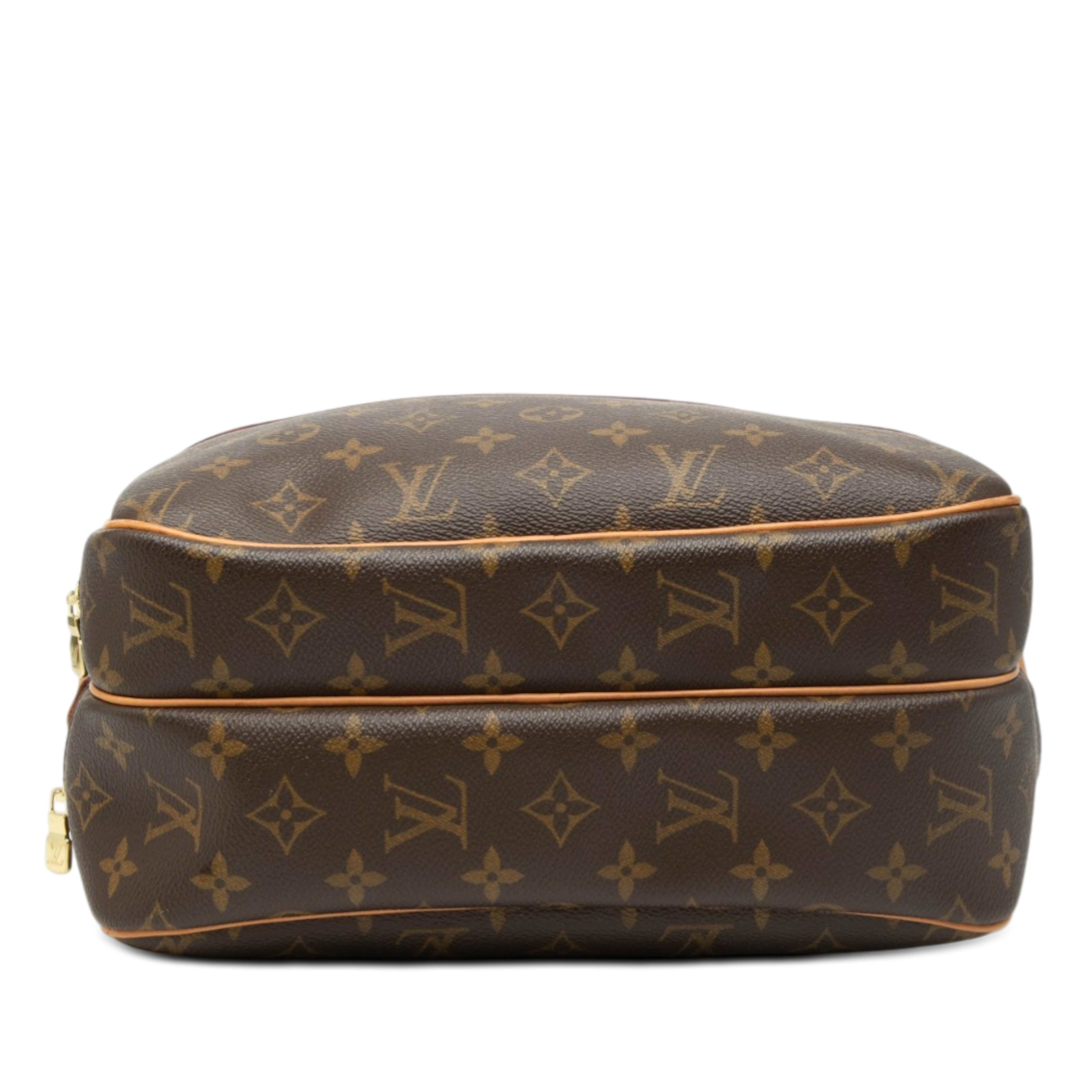 Louis Vuitton Monogram Reporter Pm, från Luxclusif, i färgen brun. Klicka för att öppna bilden i stort format