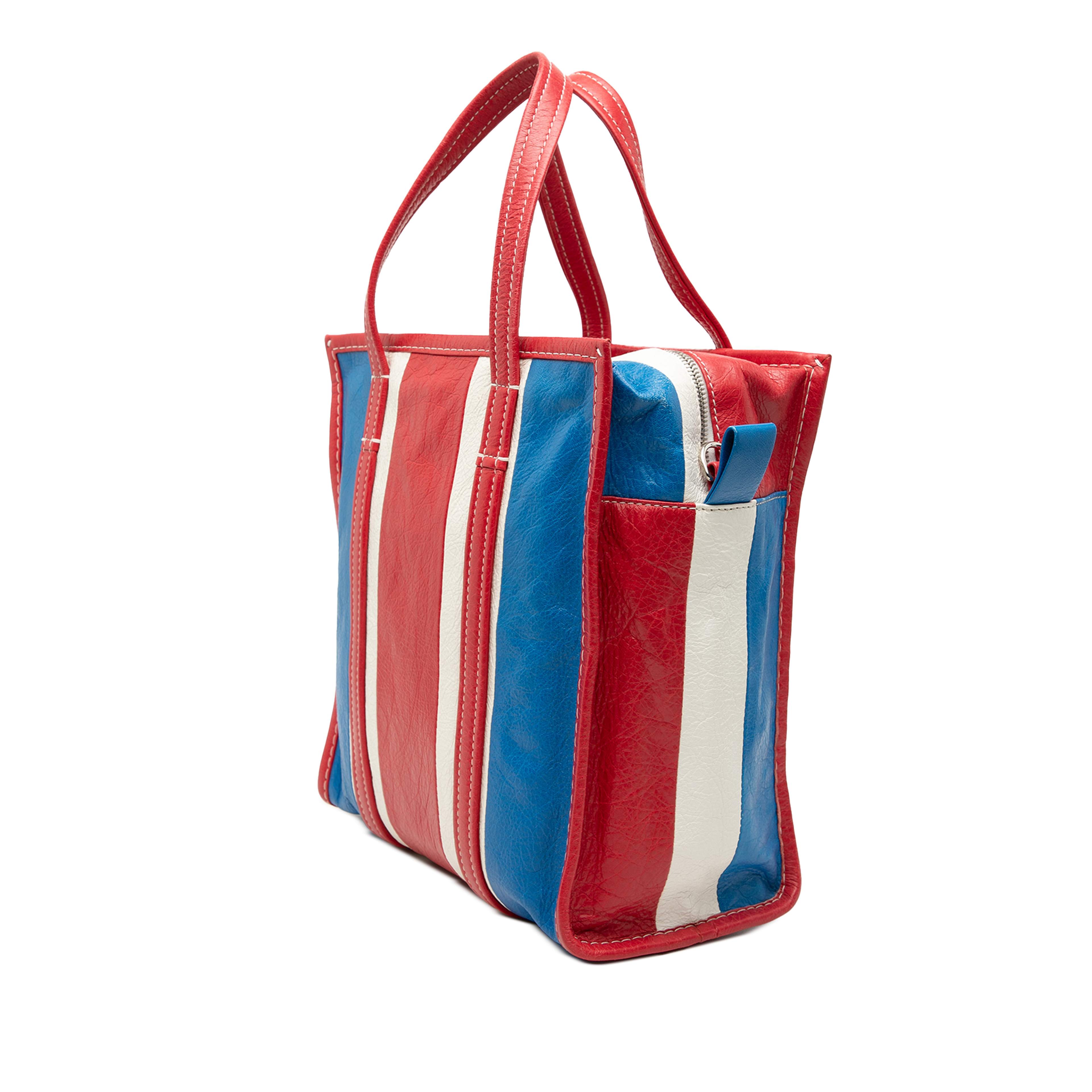 Balenciaga S Lambskin Bazar Shopper Tote, från Luxclusif, i färgen red. Klicka för att öppna bilden i stort format
