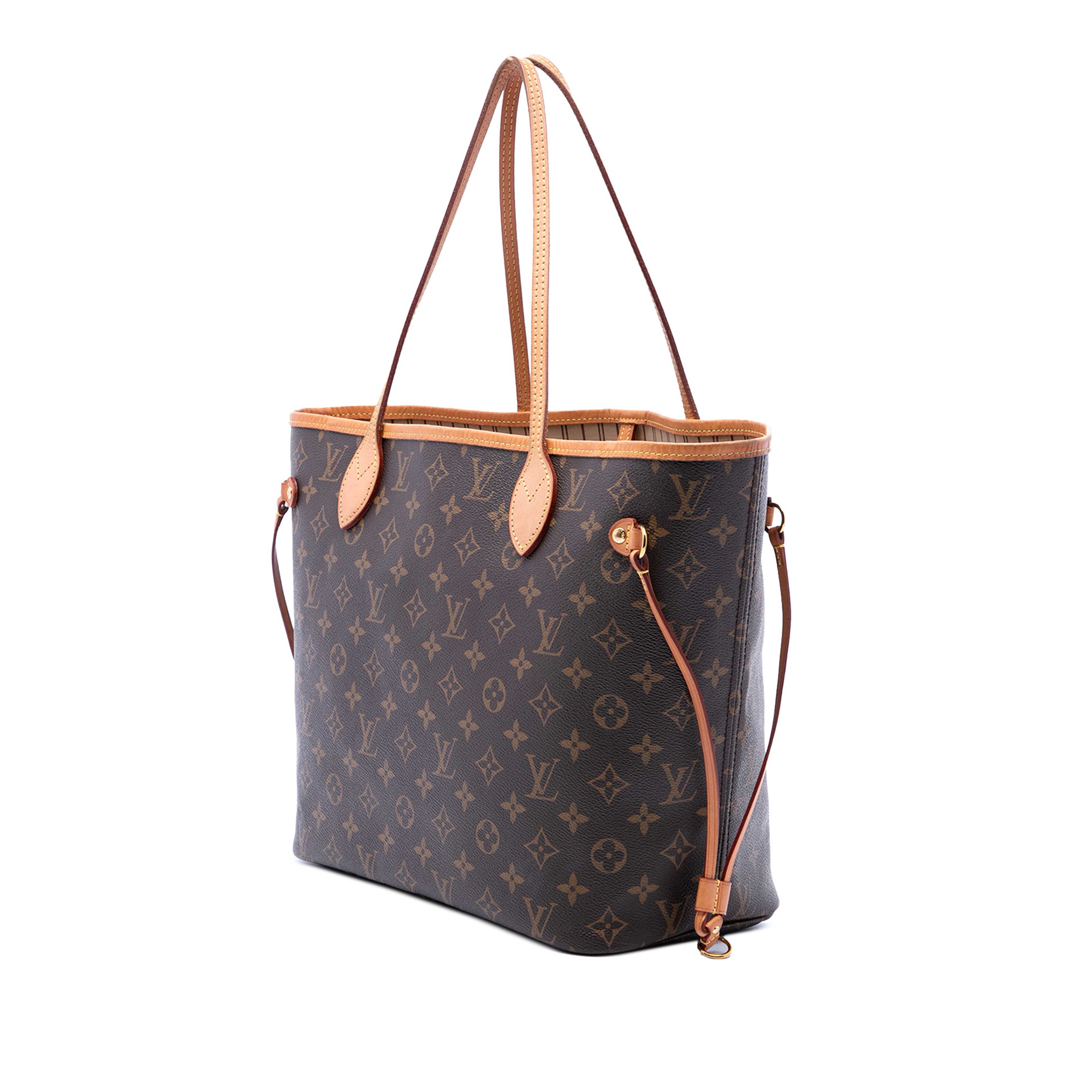 Louis Vuitton Monogram Neverfull Mm, från Luxclusif, i färgen brun. Klicka för att öppna bilden i stort format