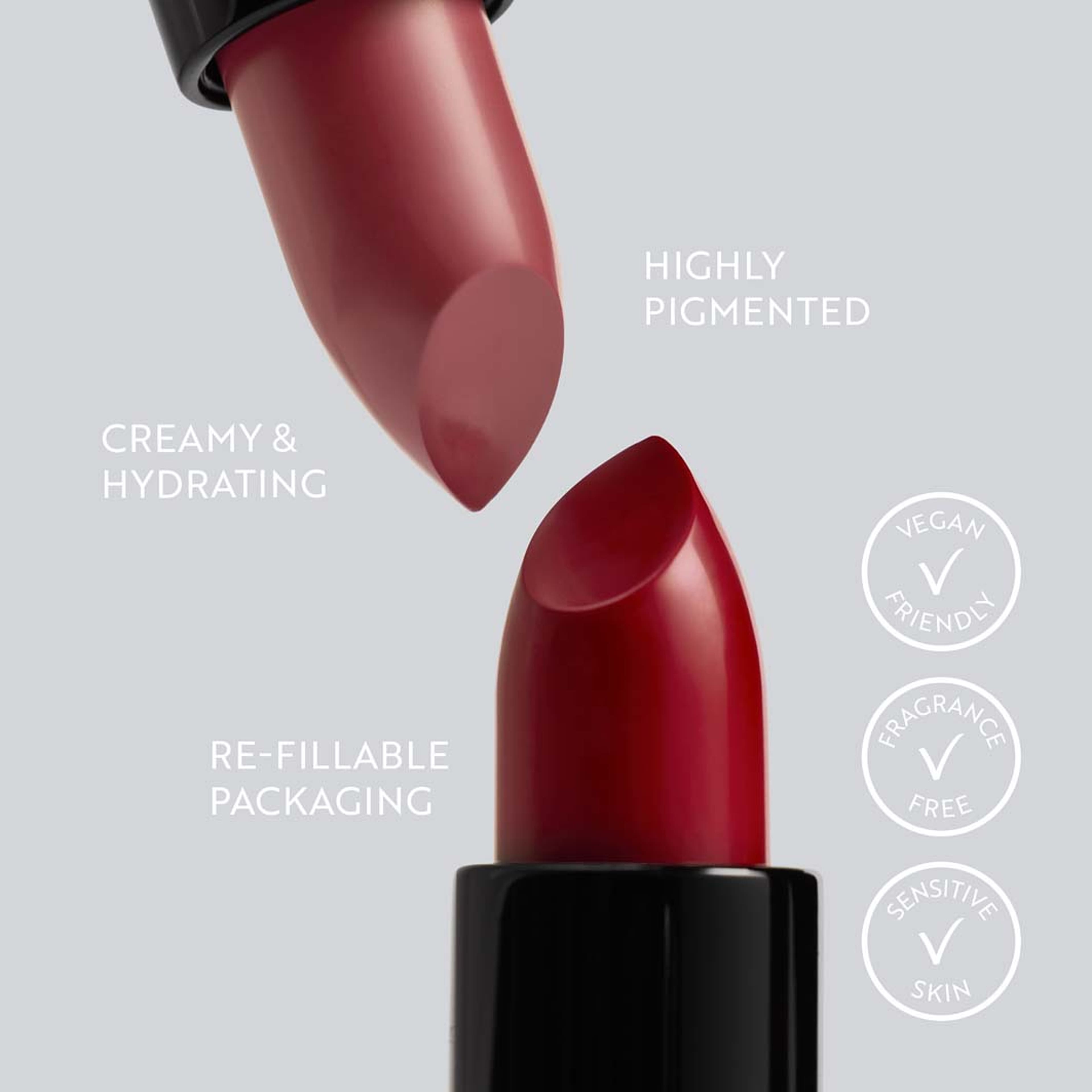 Perfect Moisture Lipstick, från IsaDora, i färgen Precious Rose. Klicka för att öppna bilden i stort format