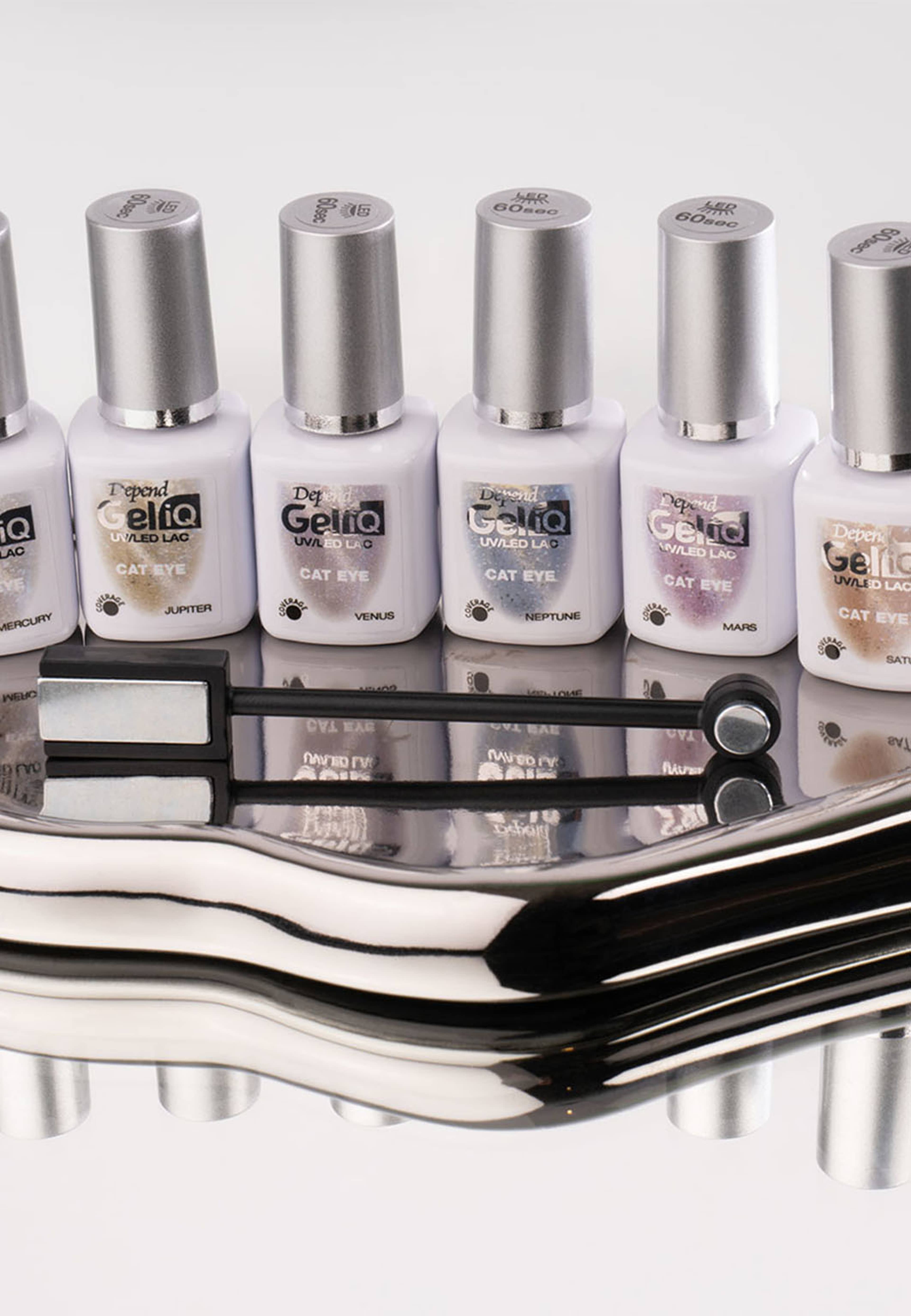 Gel iQ - Metallic Marble, från Depend, i färgen Cosmic Flare. Klicka för att öppna bilden i stort format