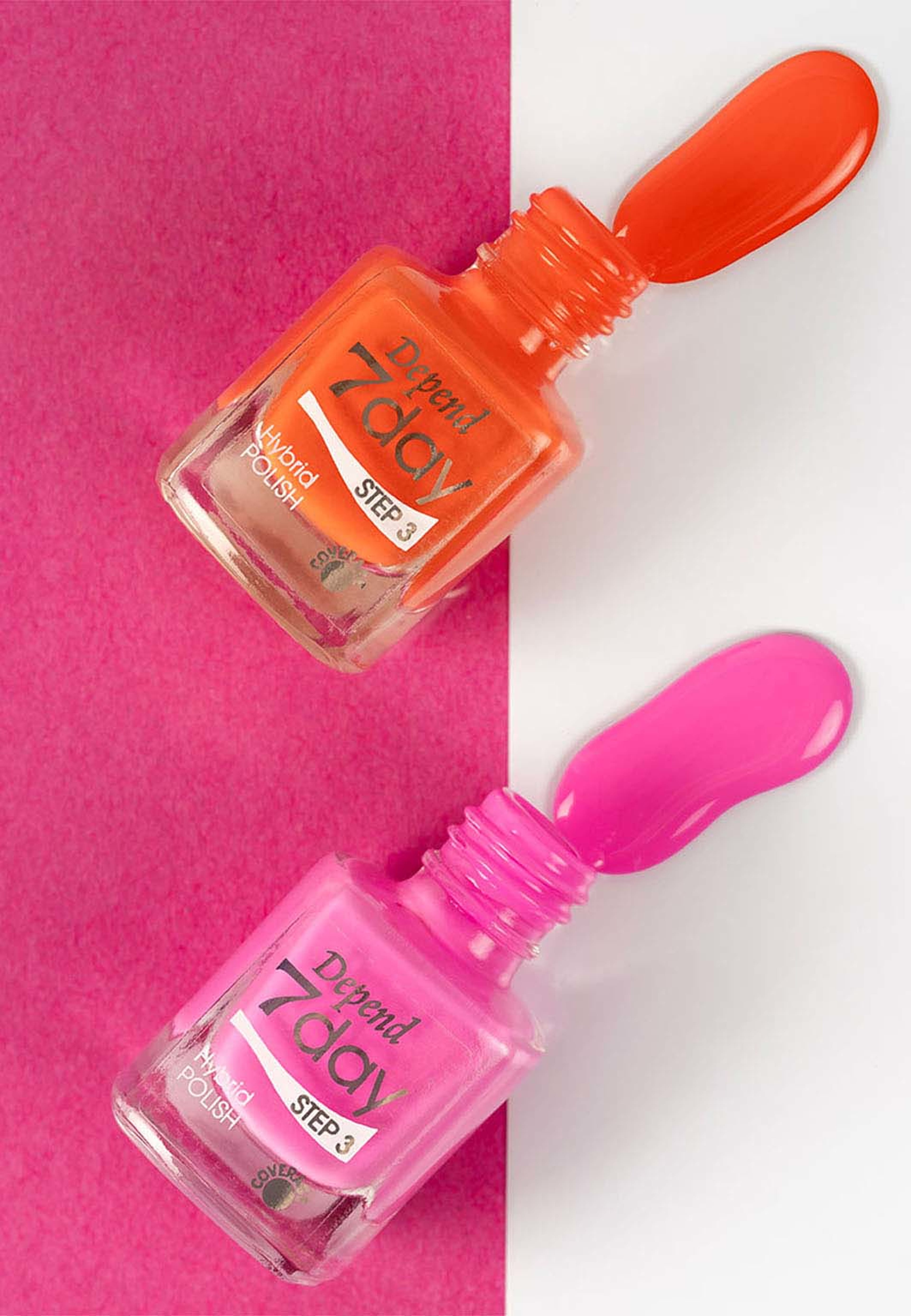7day Nail polish, från Depend, i färgen Berry Fizz. Klicka för att öppna bilden i stort format