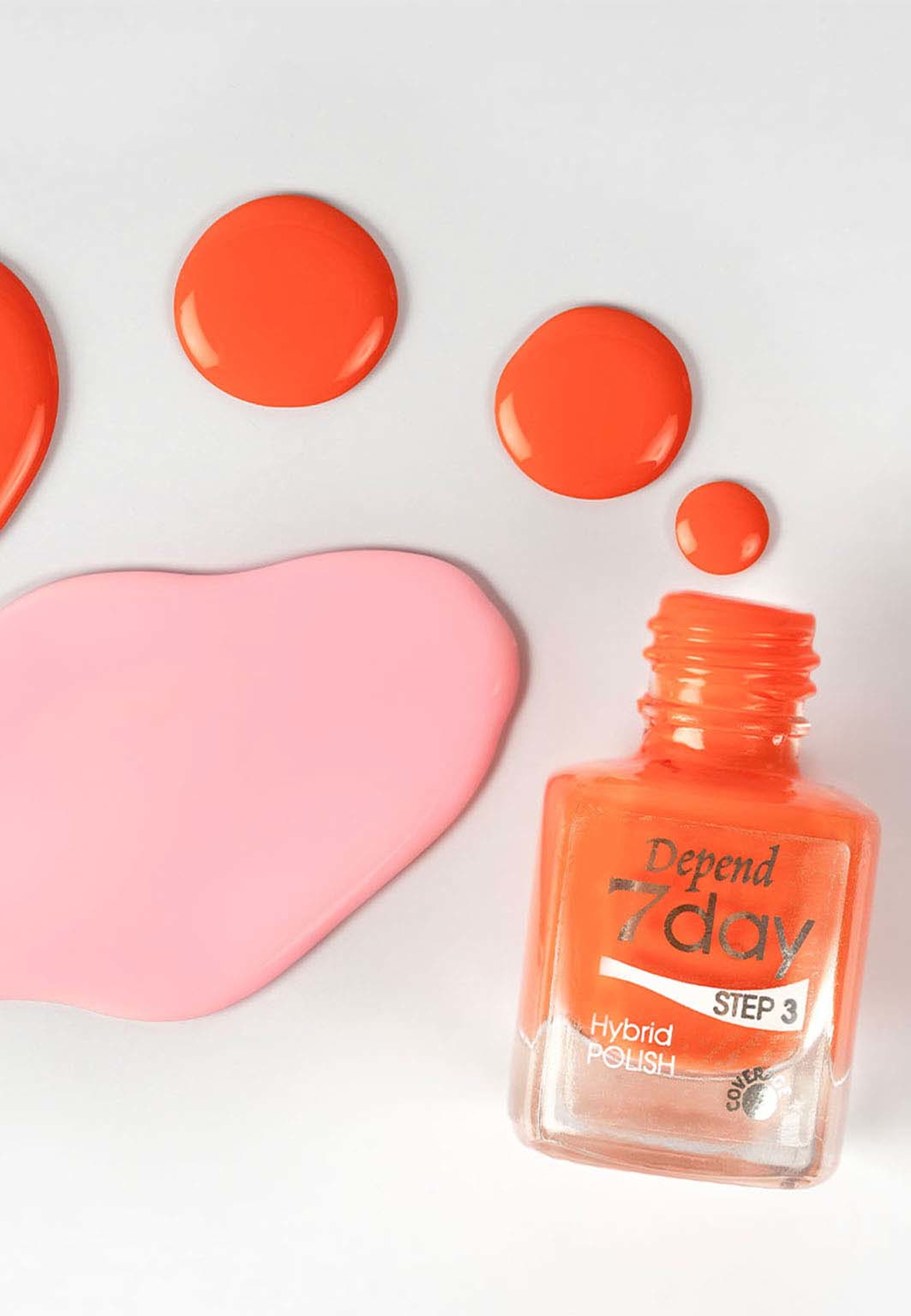 7day Nail polish, från Depend, i färgen Just Sippin’. Klicka för att öppna bilden i stort format
