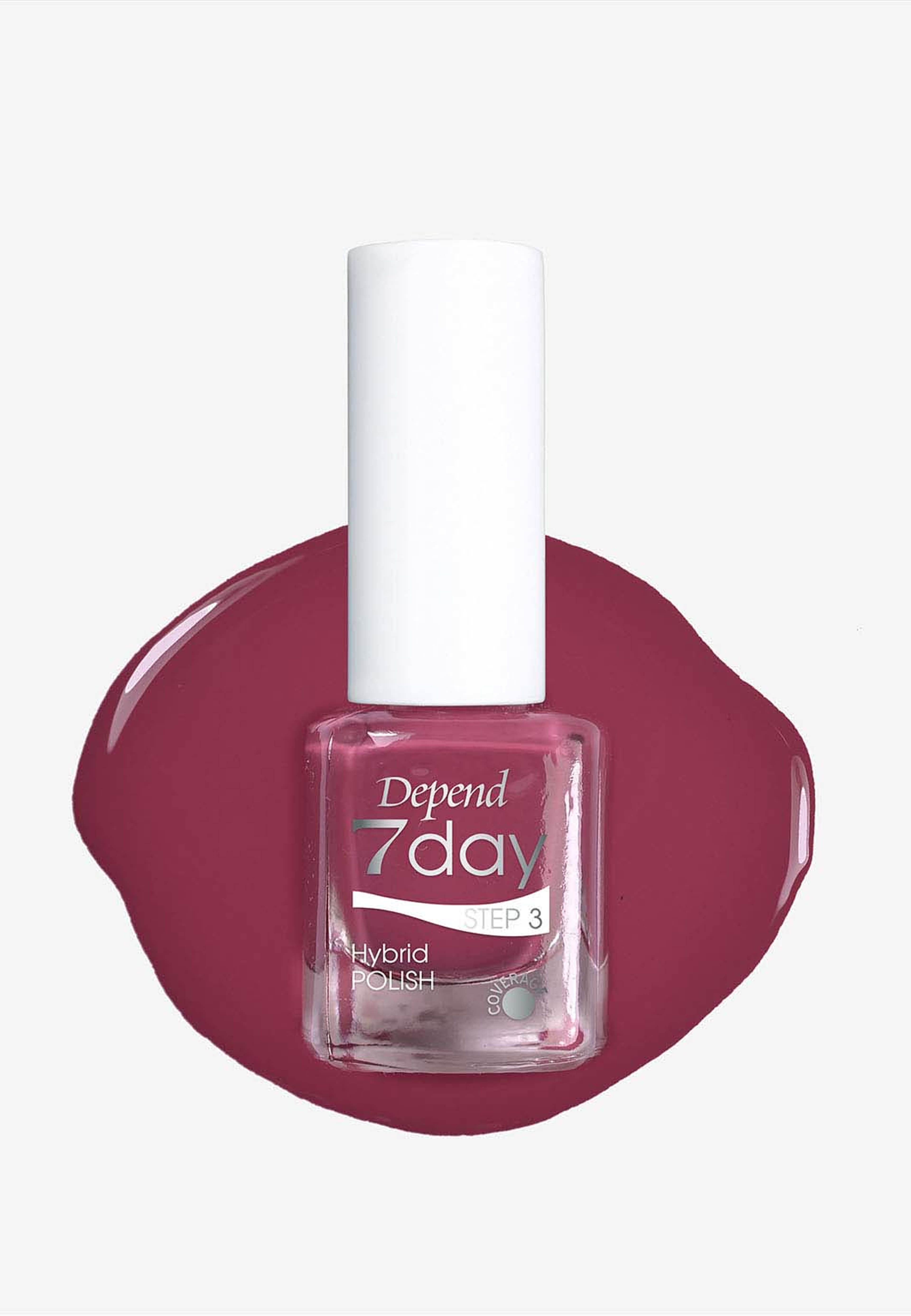 7day Nail polish, från Depend, i färgen Cherry On Top. Klicka för att öppna bilden i stort format