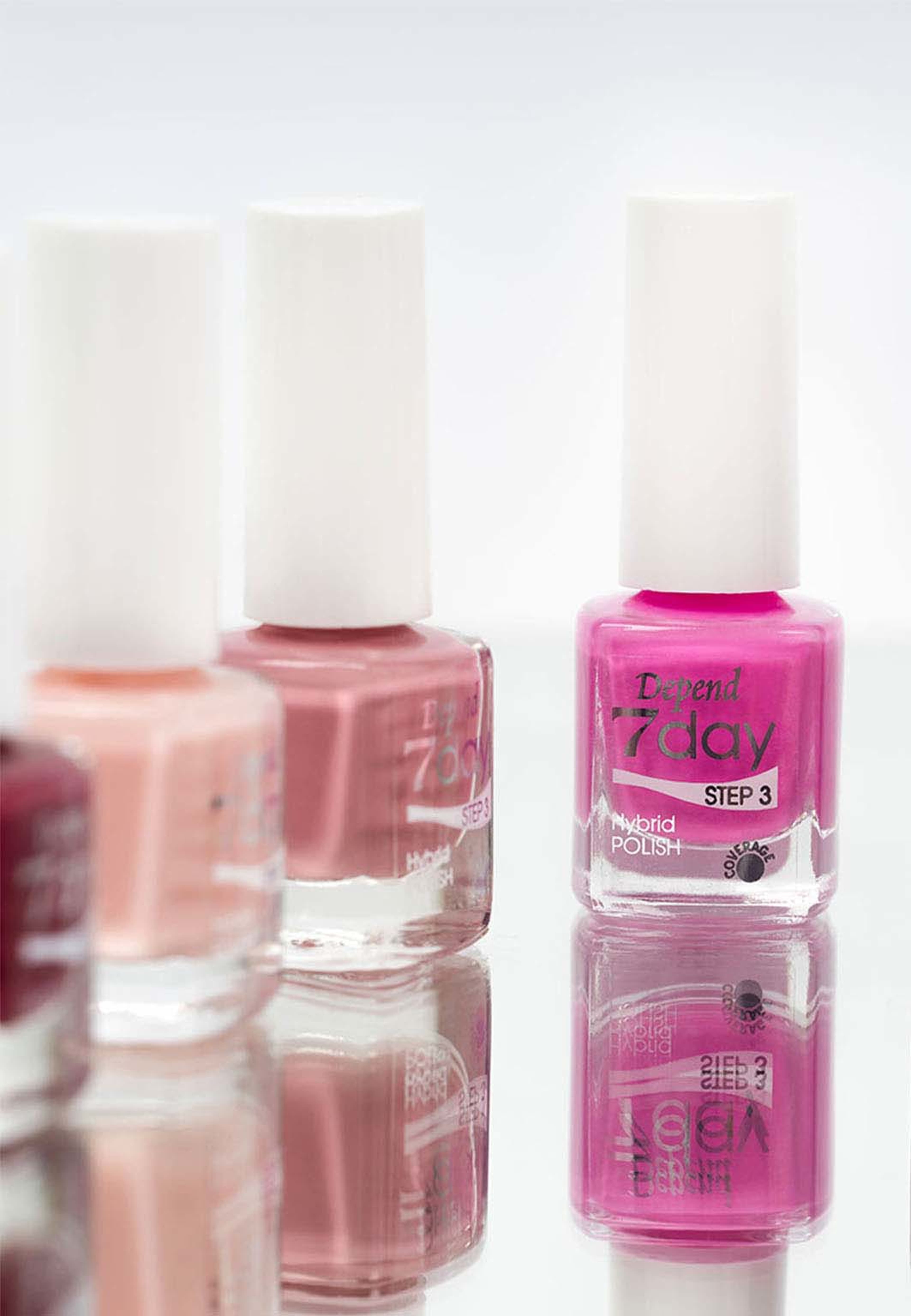 7day Nail polish, från Depend, i färgen Cherry On Top. Klicka för att öppna bilden i stort format