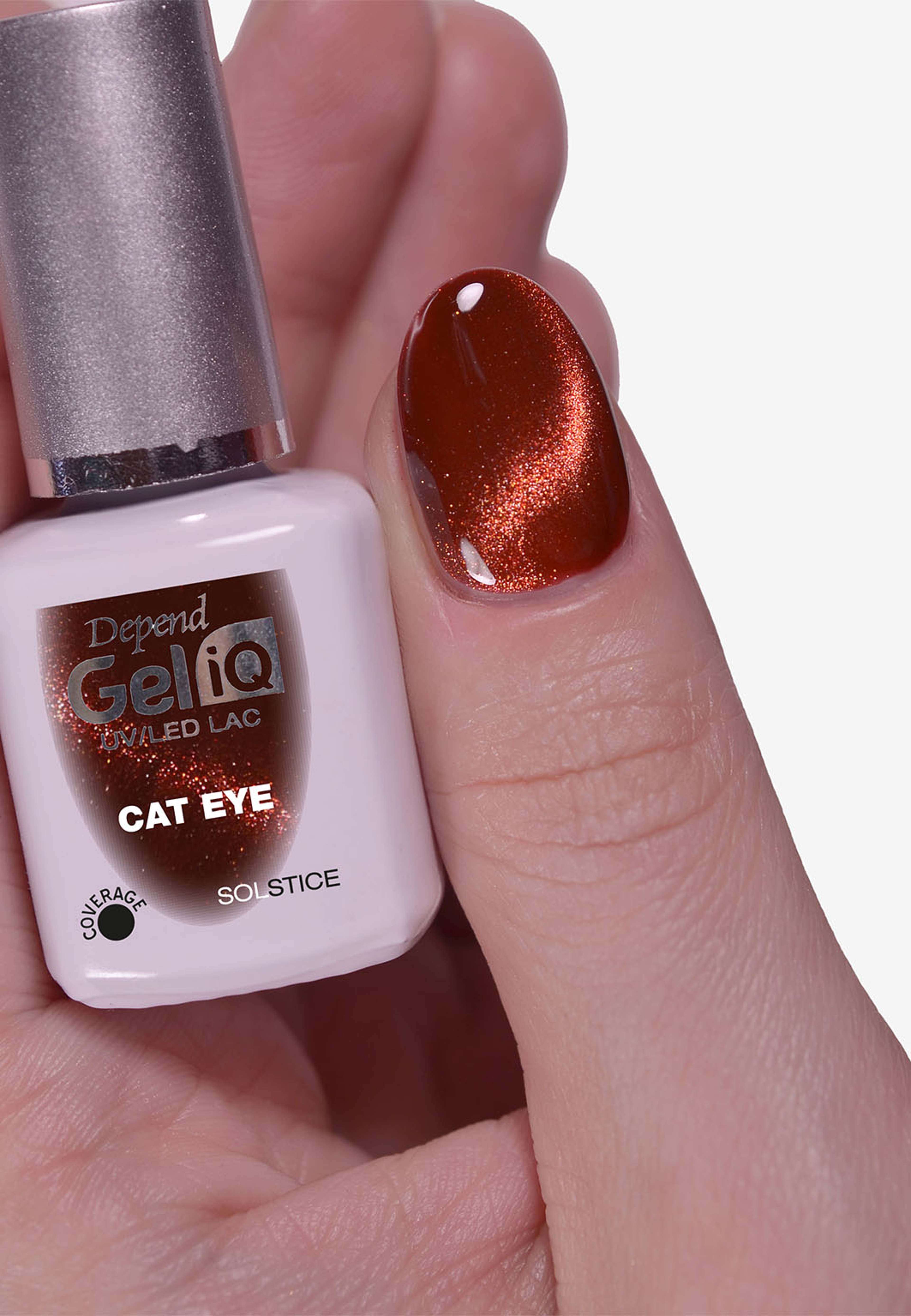 Gel iQ Effect Cat Eye, från Depend, i färgen Solstice. Klicka för att öppna bilden i stort format