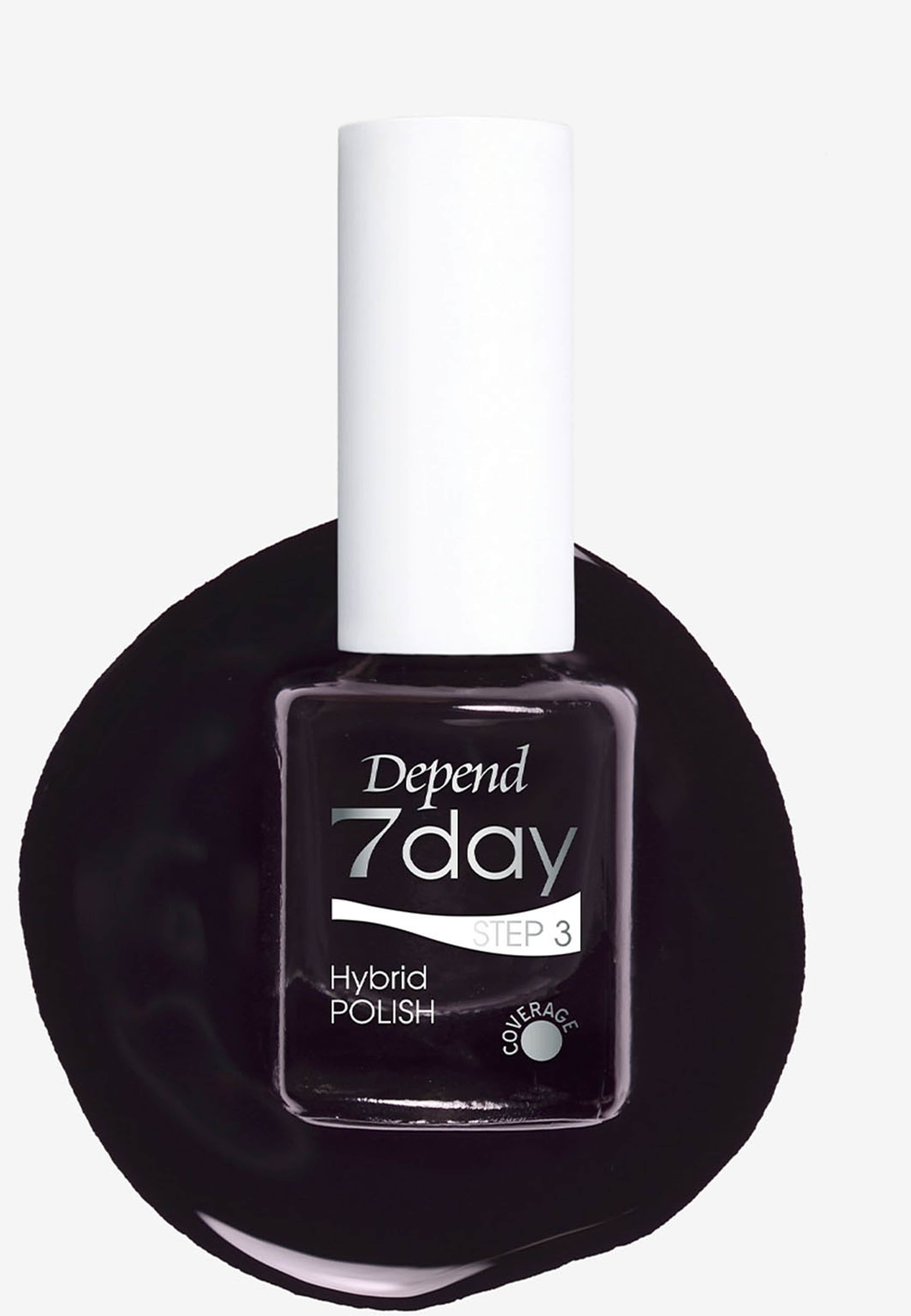 7day Hybrid Polish, från Depend, i färgen After Midnight. Klicka för att öppna bilden i stort format