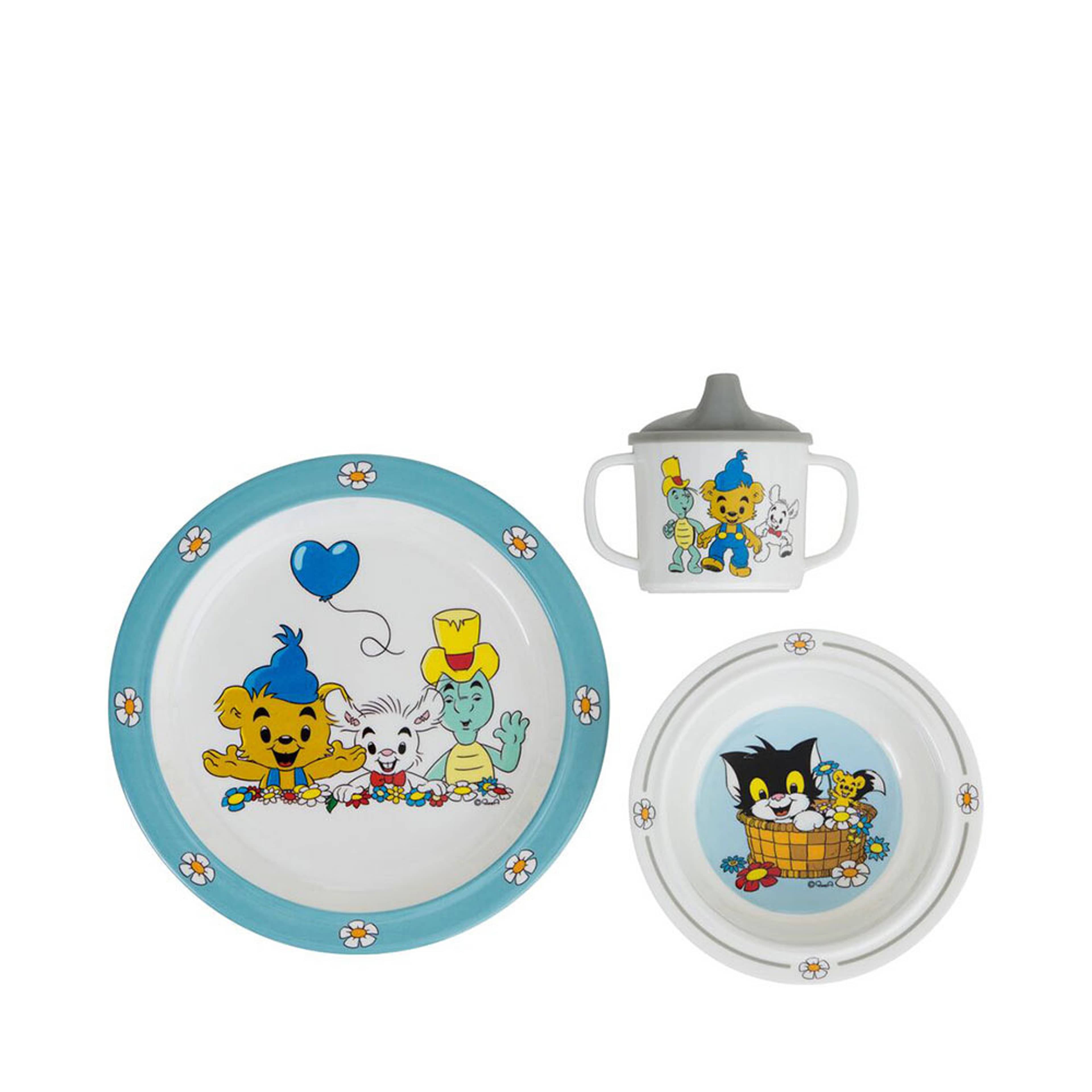 Barnservis i 3 delar, Bamse Ballong