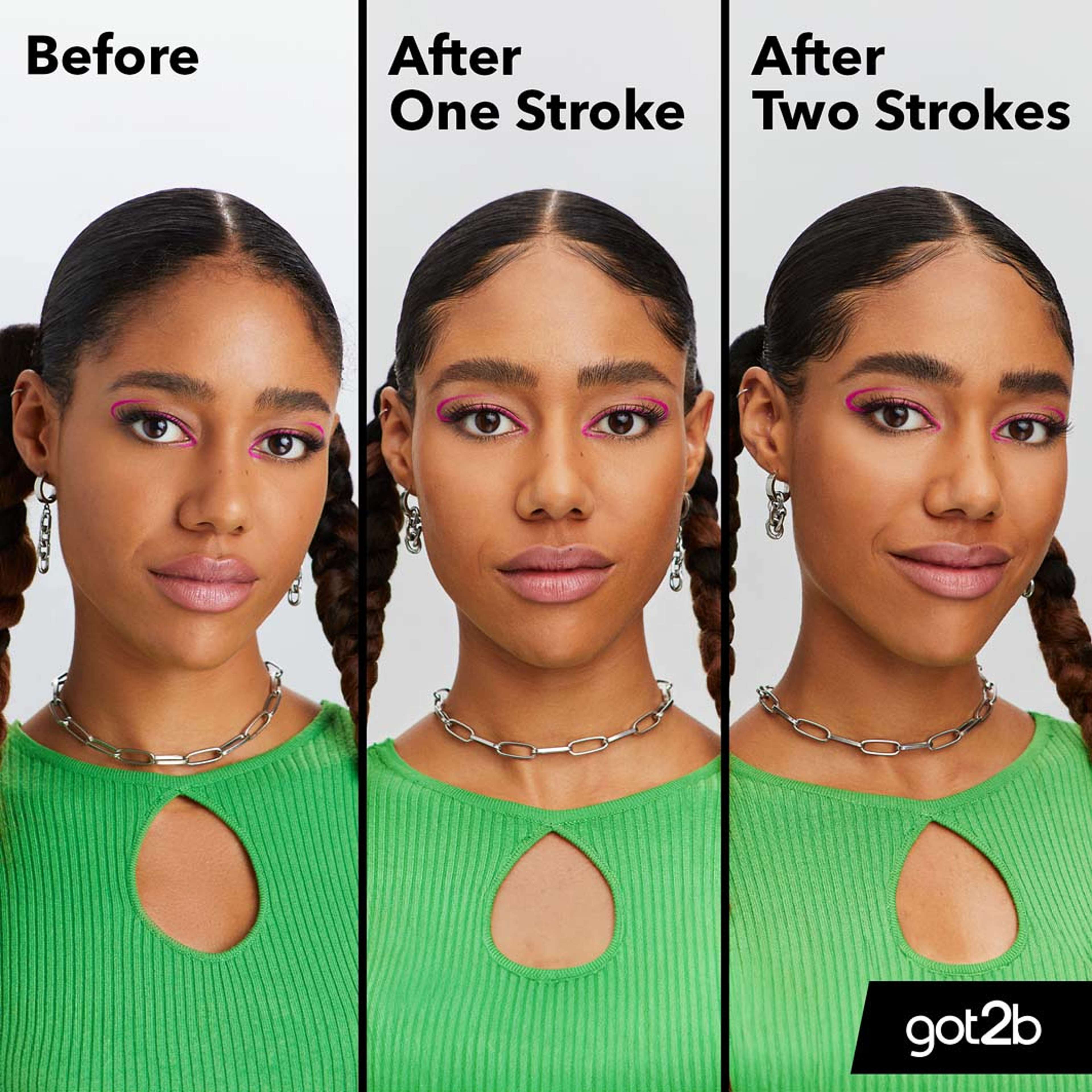 Got2B Glued 4 Brows & Edges Tinted Gel 2 i 1, från Got2B, i färgen Black. Klicka för att öppna bilden i stort format