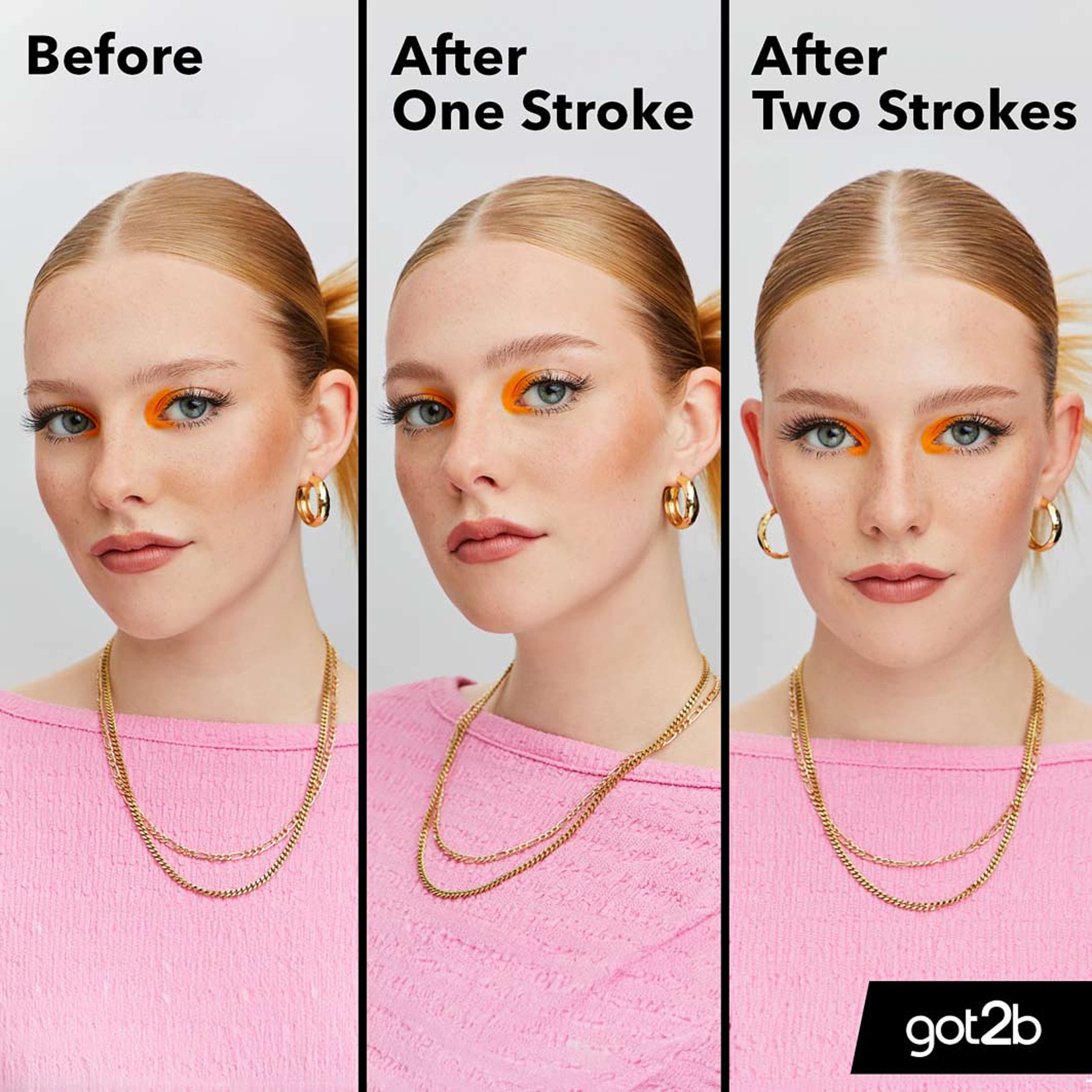 Got2B Glued 4 Brows & Edges Tinted Gel 2 i 1, från Got2B, i färgen Dark Brown. Klicka för att öppna bilden i stort format