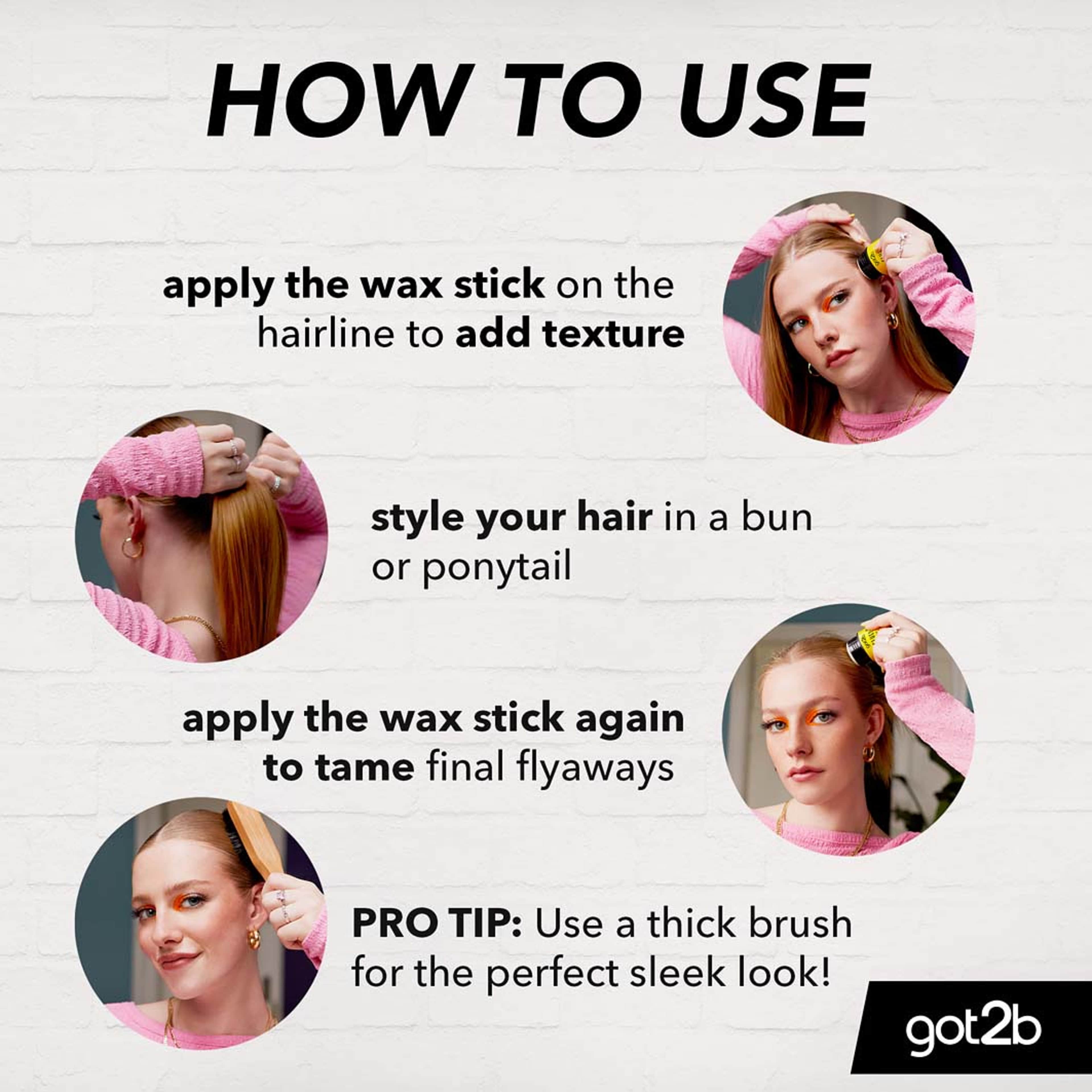 Got2B Glued Wax Stick, från Got2B. Klicka för att öppna bilden i stort format