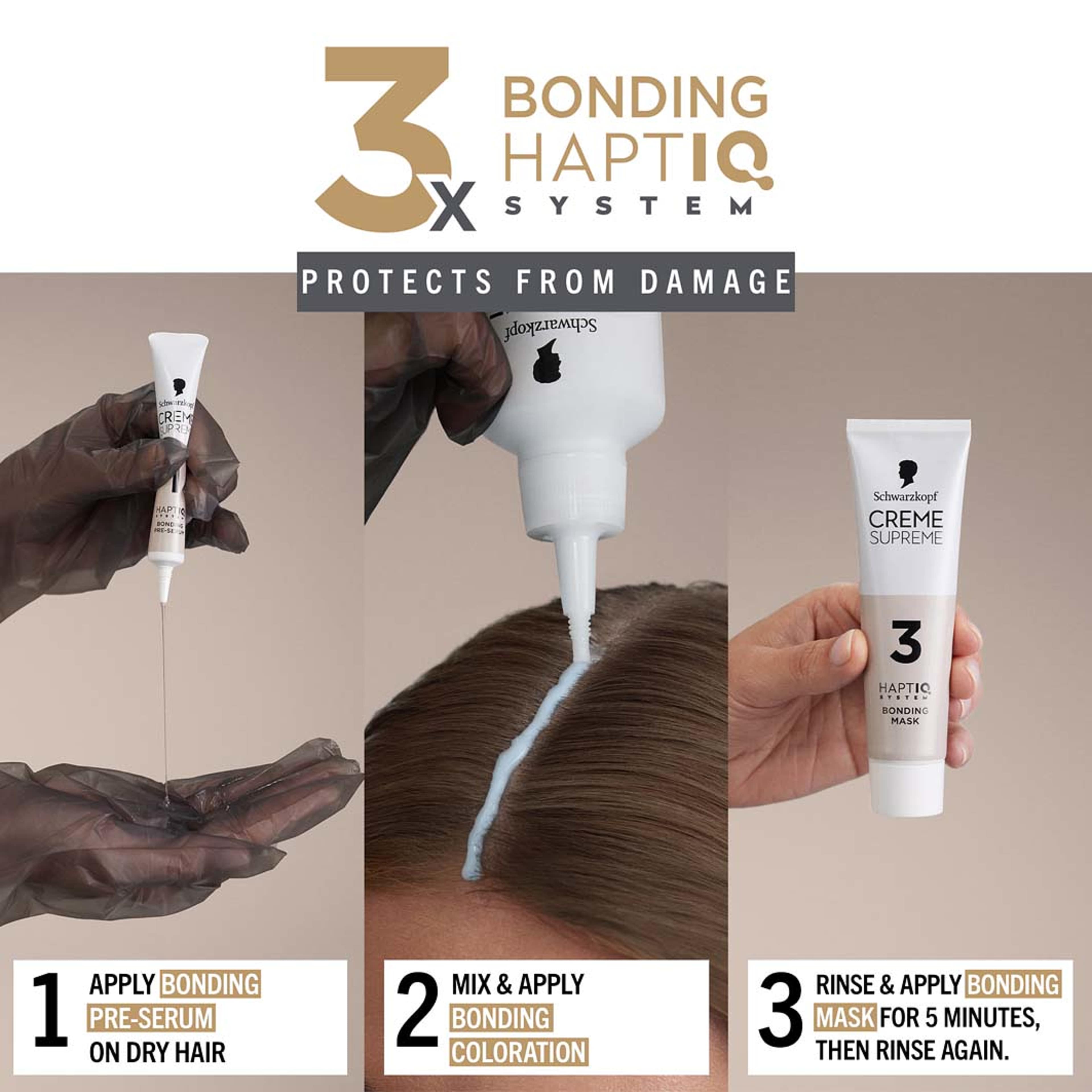 Creme Supreme, från Schwarzkopf, i färgen 1-0 Natural Black. Klicka för att öppna bilden i stort format