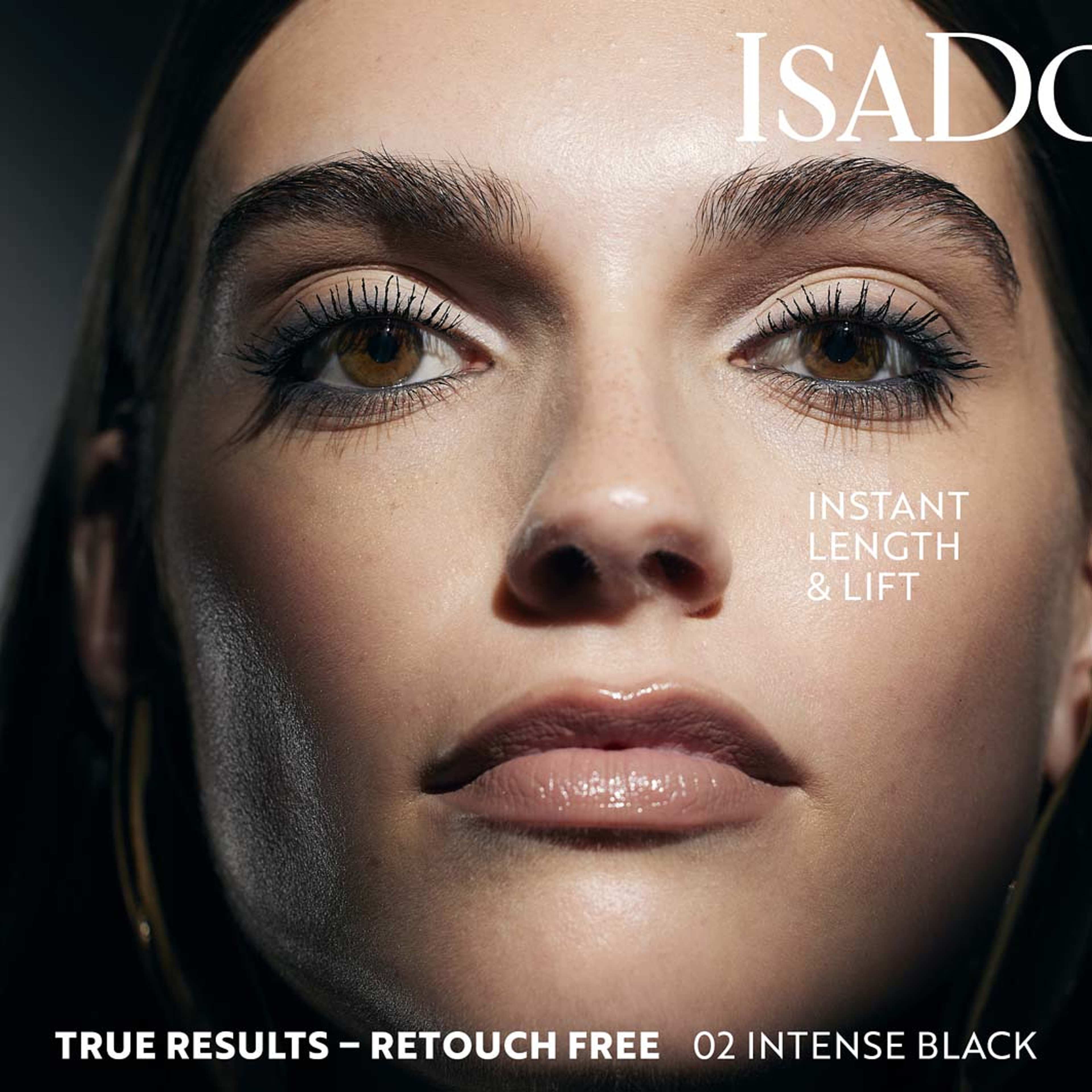 The 10 Sec High Impact Length & Lift Mascara 02 Intense Black, från IsaDora, i färgen Intense Black. Klicka för att öppna bilden i stort format