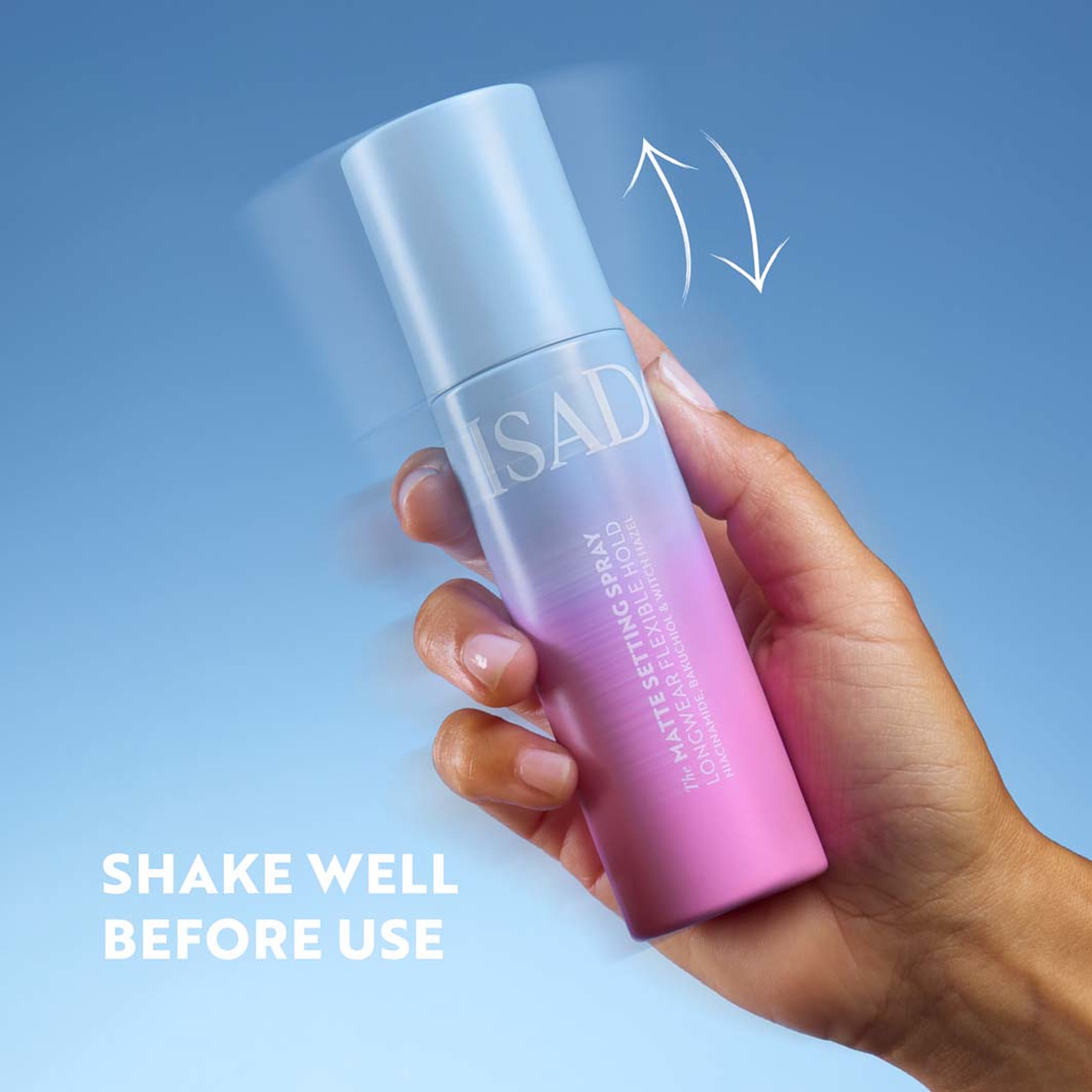Matte Setting Spray, från IsaDora. Klicka för att öppna bilden i stort format