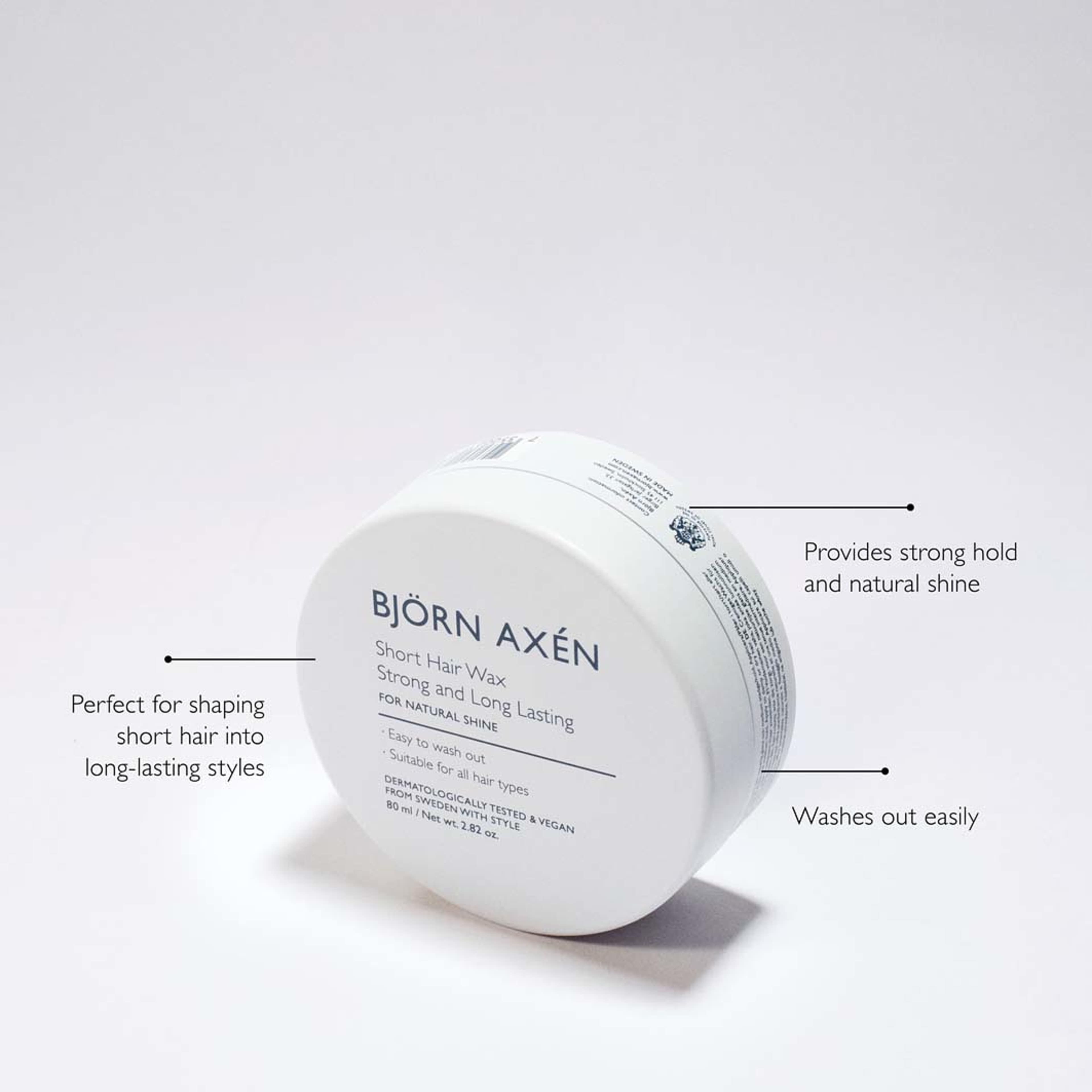 Short Hair Wax, från Björn Axén. Klicka för att öppna bilden i stort format