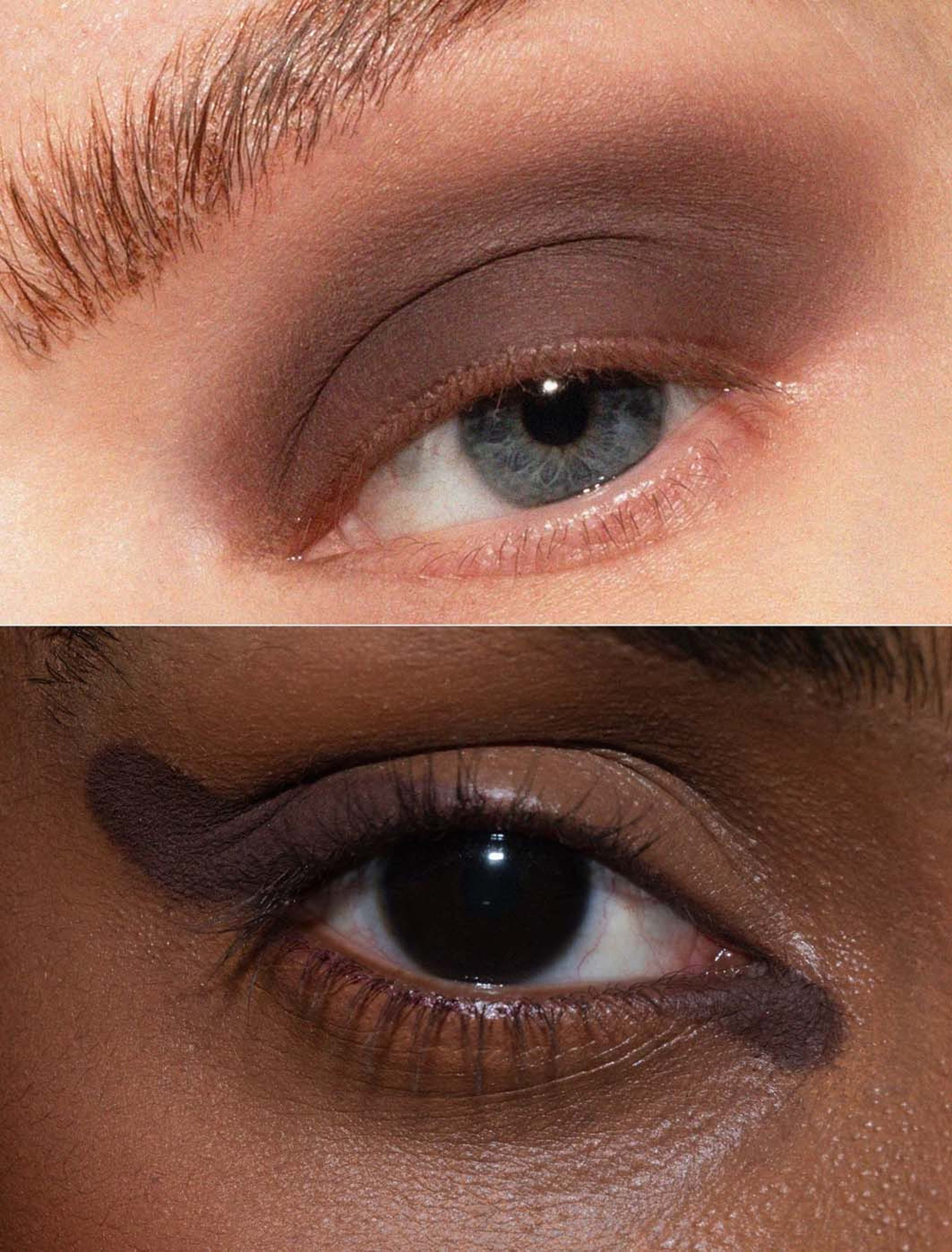 The single Multiuse Eyeshadow, från LH Cosmetics, i färgen The Ex Dark Brown. Klicka för att öppna bilden i stort format