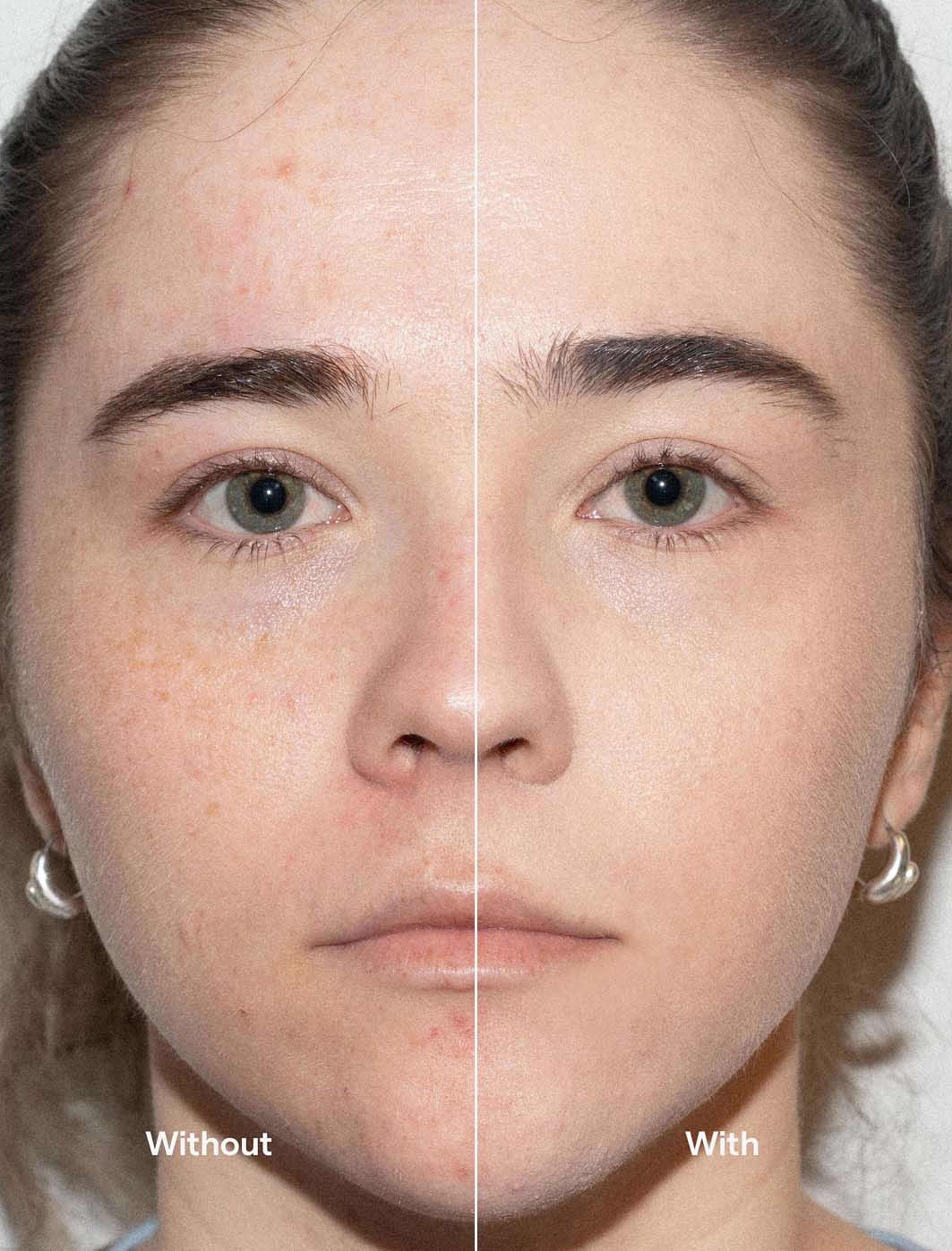 Ctrl+ SKIN Hydrating Serum Foundation, från LH Cosmetics, i färgen Hanna (nc). Klicka för att öppna bilden i stort format