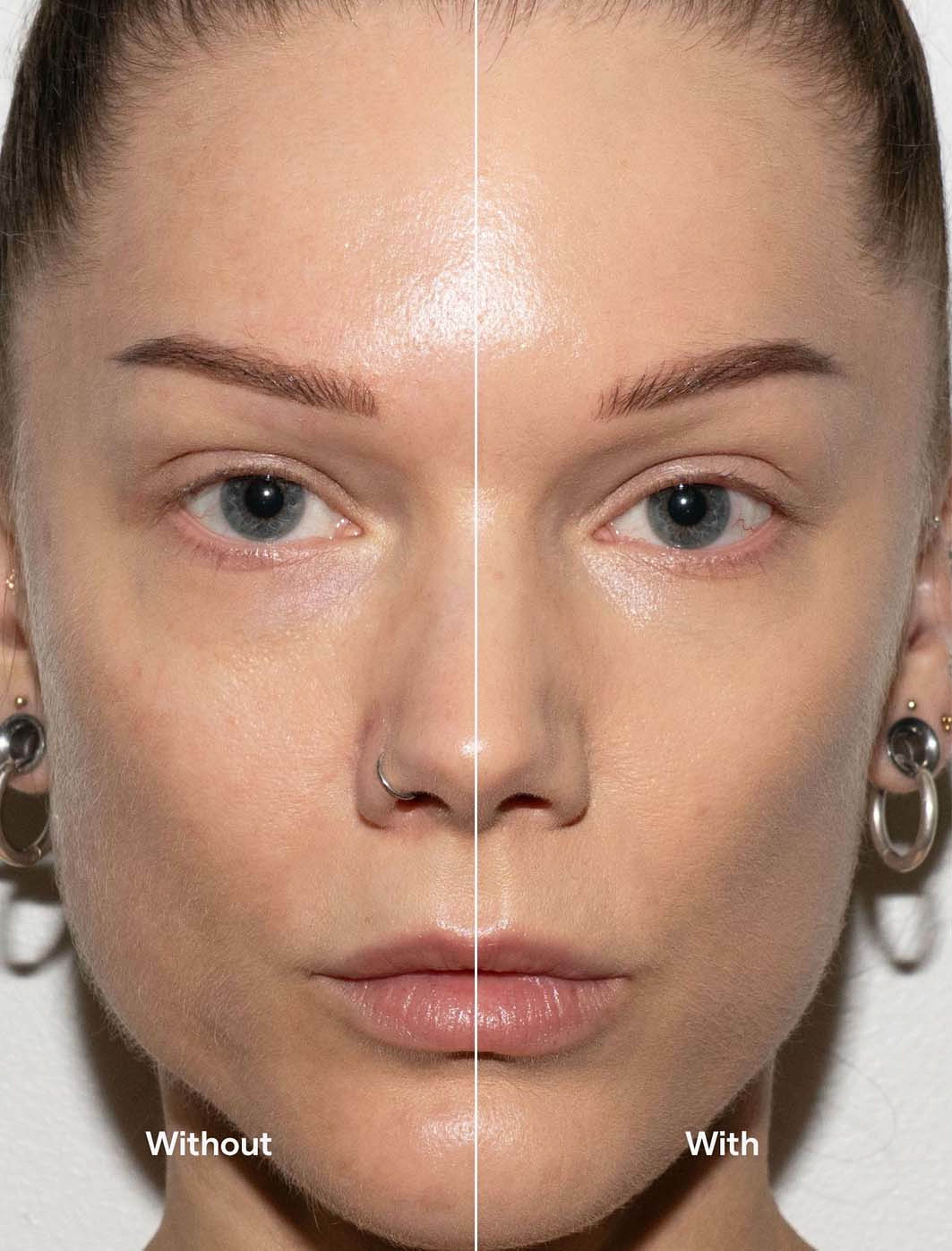 Ctrl+ SKIN Hydrating Serum Foundation, från LH Cosmetics, i färgen Linda (w). Klicka för att öppna bilden i stort format