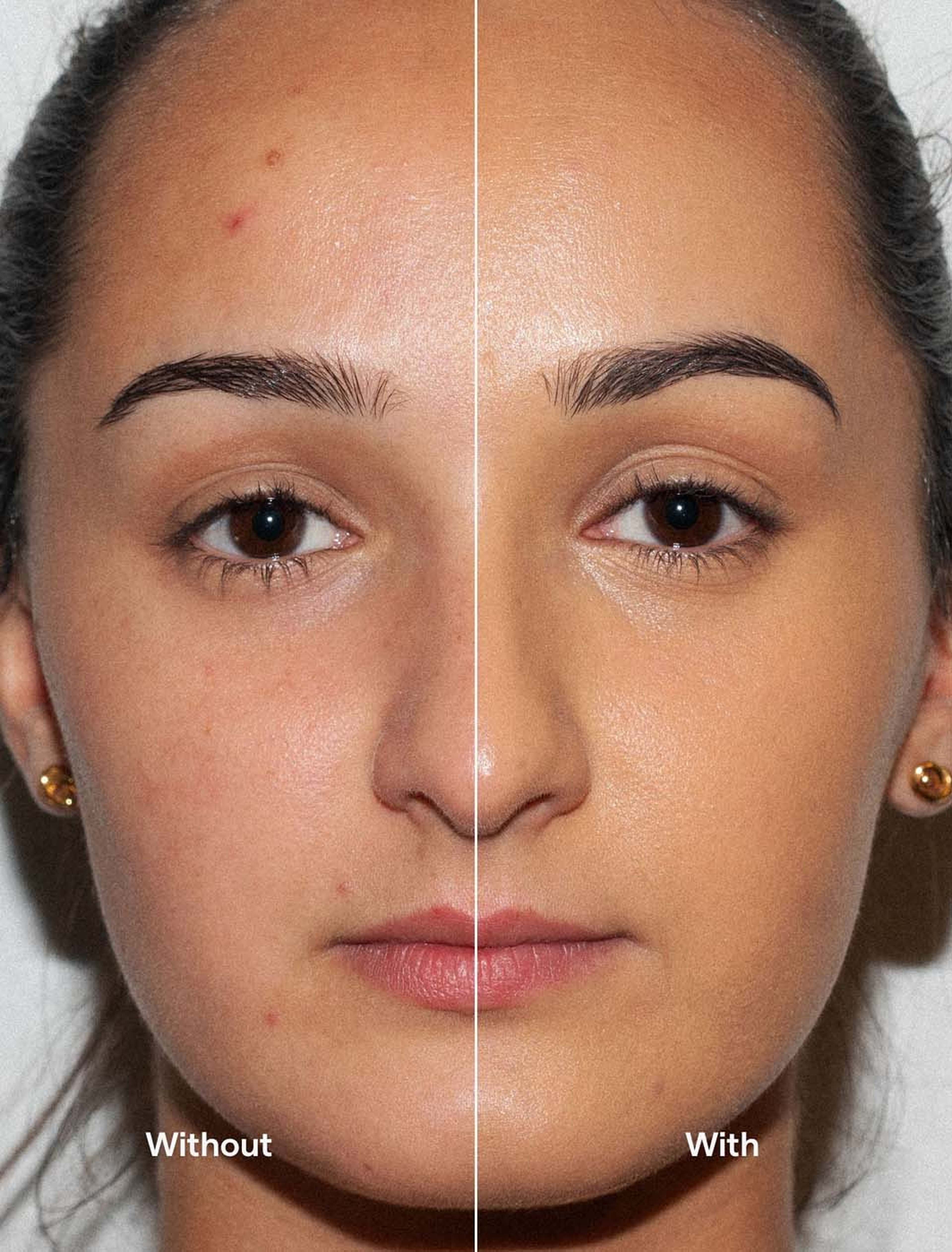 Ctrl+ SKIN Hydrating Serum Foundation, från LH Cosmetics, i färgen Amy (w). Klicka för att öppna bilden i stort format