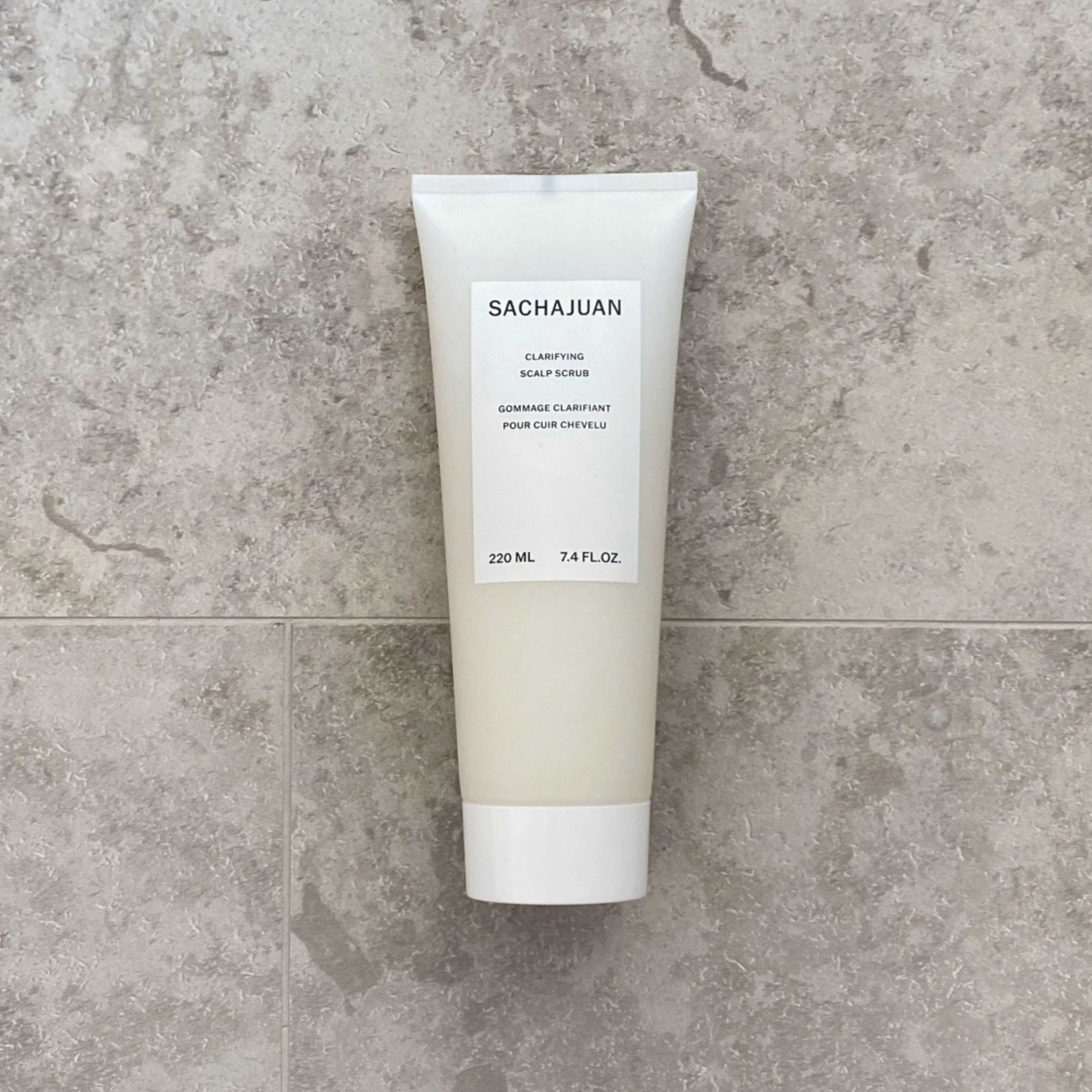 Treatment Clarifying Scalp Scrub, från Sachajuan. Klicka för att öppna bilden i stort format