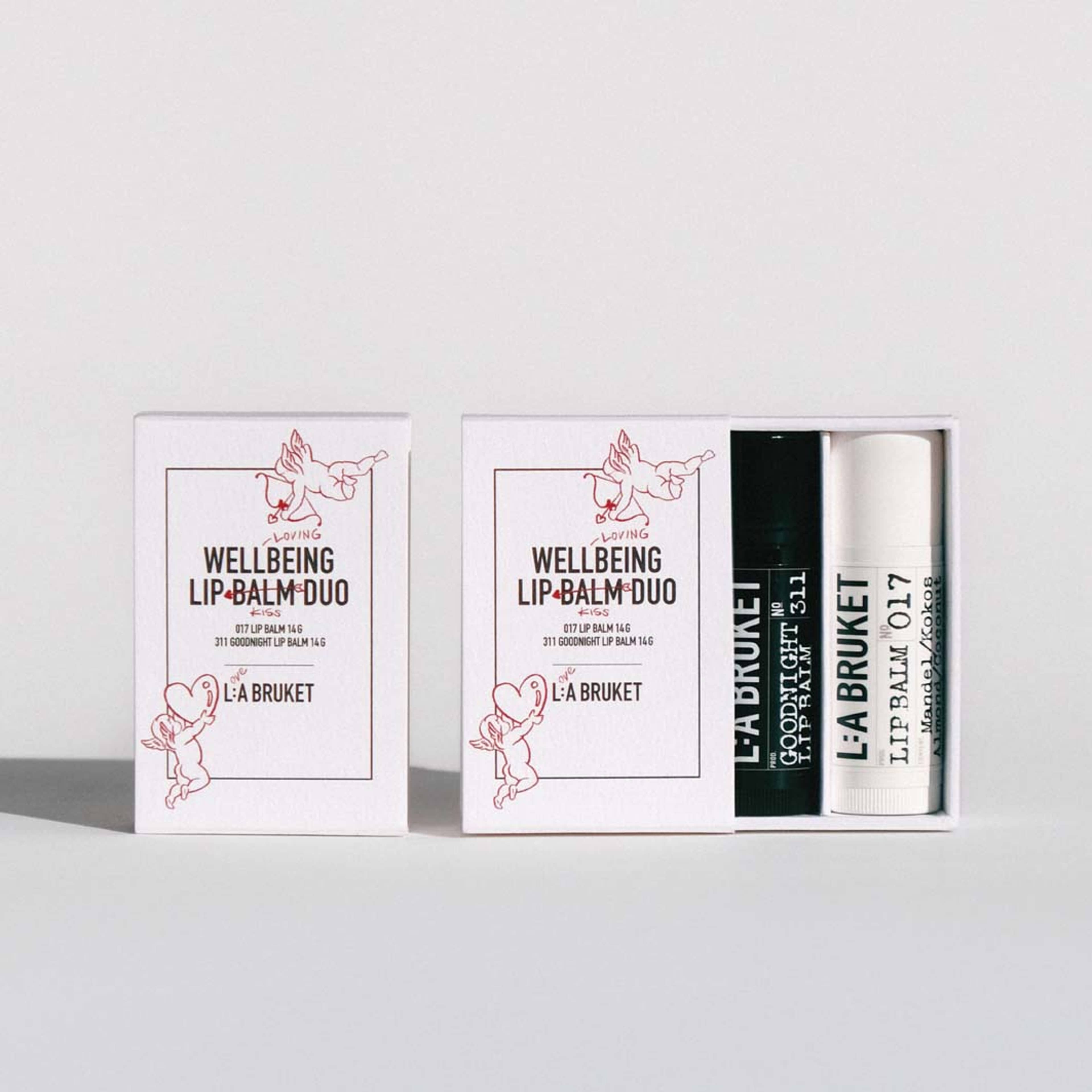 Lip Duo 2026 - Valentines, från L:a Bruket. Klicka för att öppna bilden i stort format
