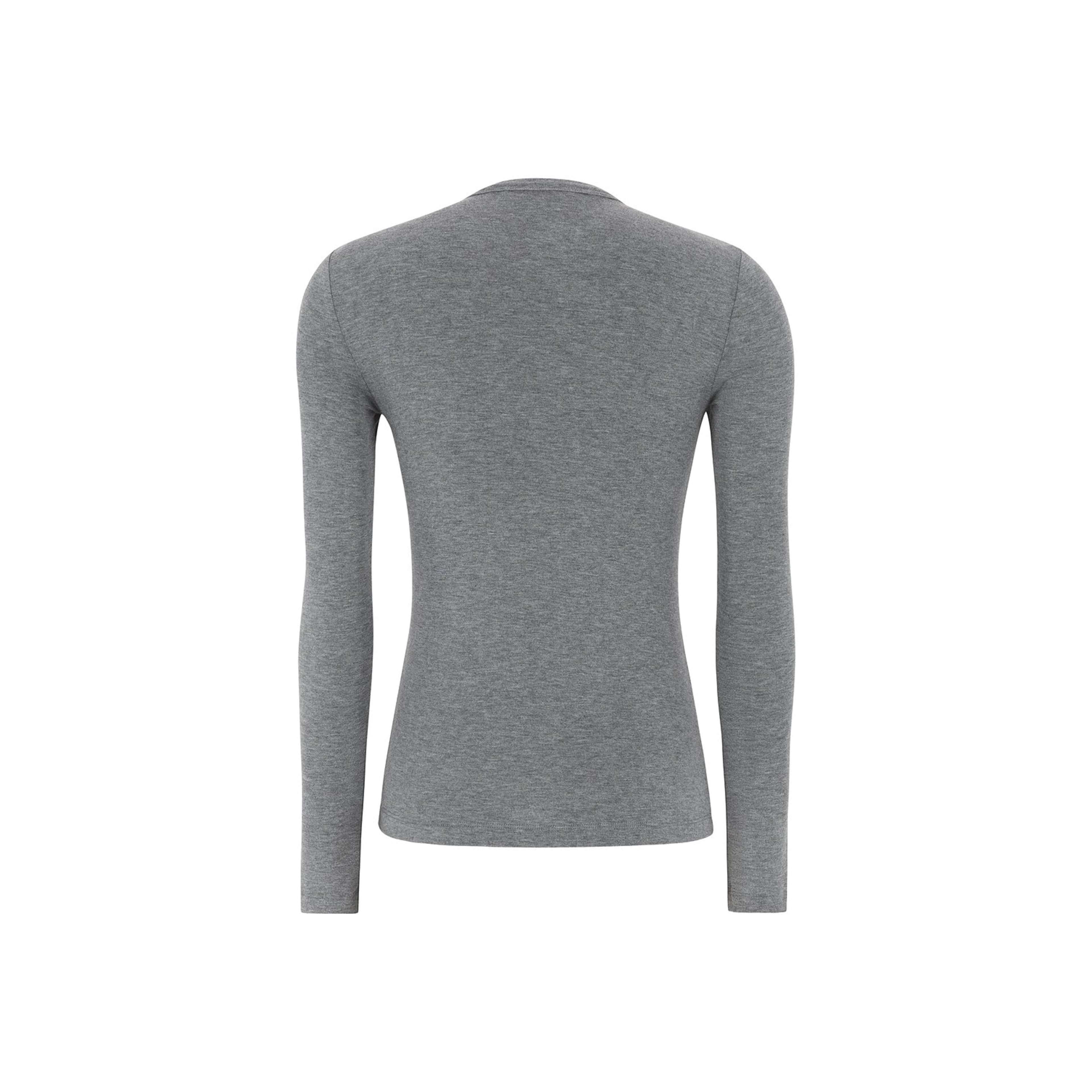Srroman O-neck - Medium Grey Melange