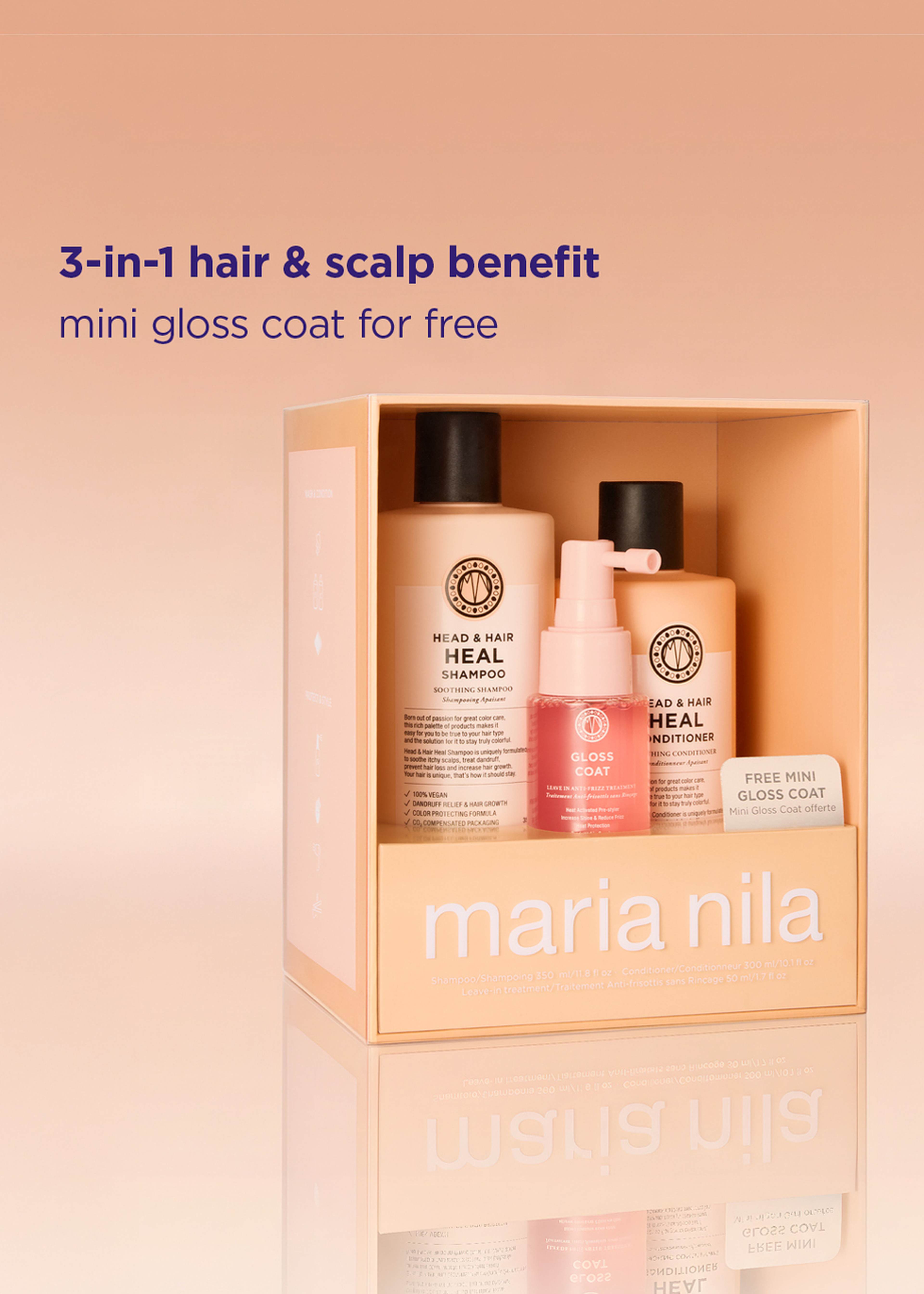 Beauty Box AW26 Head & Hair Heal, från Maria Nila. Klicka för att öppna bilden i stort format